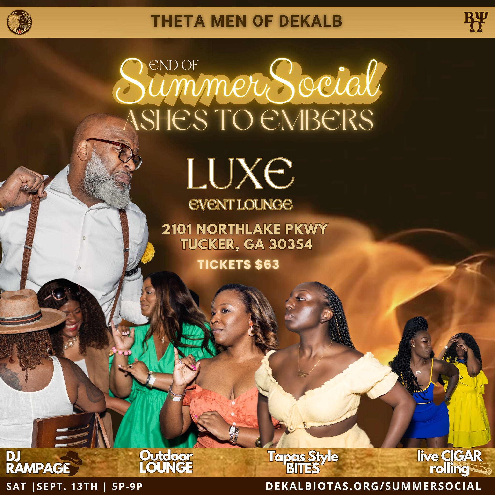 The countdown is on ... Our 3rd Summer Social happens Saturday, September 13th at Luxe Event Lounge in Tucker, GA.
🎟️ Ticket Link in Bio...
#DeKalbIotas | #BPOLeadsTheWay | #IPT1963 | #SummerSocial