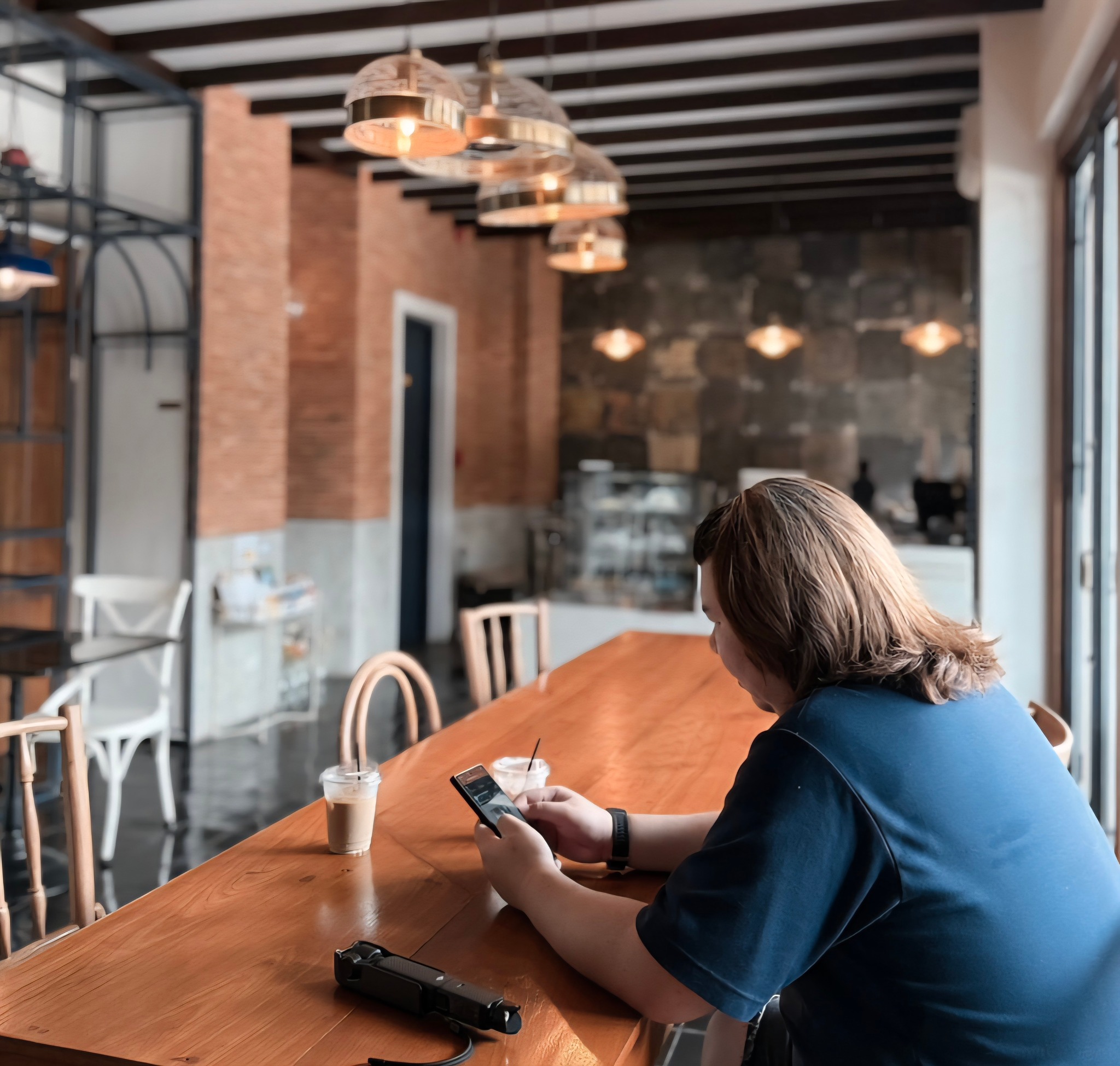 a rare day out . . .