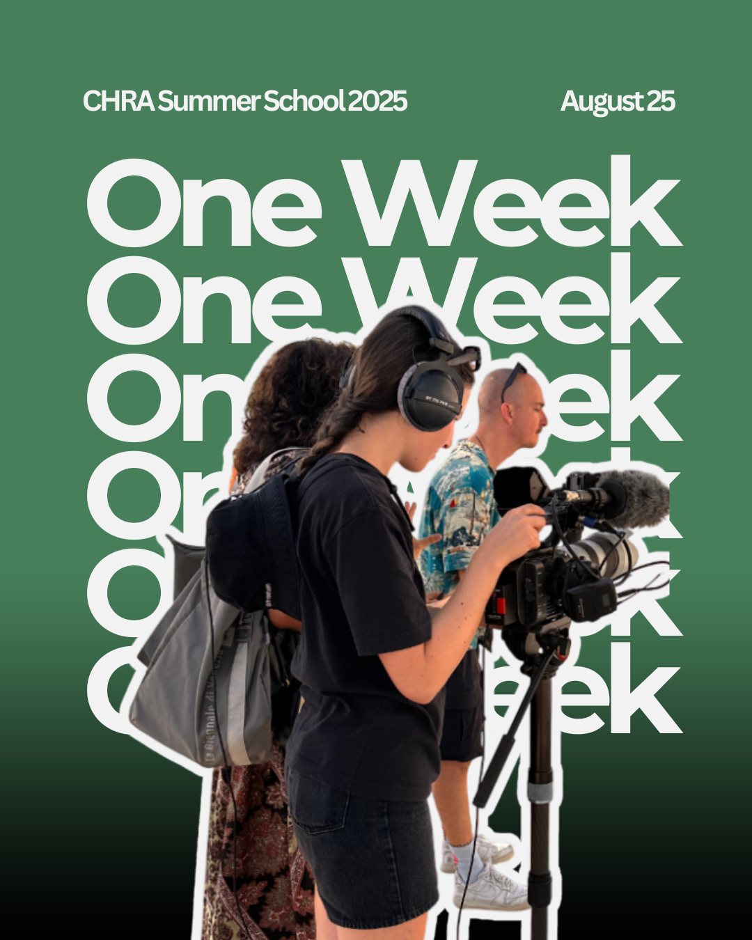 Creatives, your wait is (almost) over!
The 20th edition of the CHRA Summer School is just 1 week away!
Starting on August 25th, our students will participate in sessions led by film and human rights experts, practical workshops and screenings at the iconic Venice Film Festival.
For many this is the perfect career accelerator.
For others, an empowering force to finally get their projects off the ground.
But this journey isn’t theirs alone.
You’re invited to follow along:
Stay tuned to both @picturepeoplemsp and @gchumanrights pages for day-by-day recaps that will keep you on the loop.
P.S.: What do you think Day 1 will be about?
Visual Storytelling for Change or Ethical Challenges in Documentary Filmmaking?
#HumanRights #Cinema #FilmFestival #RightsThroughArt #FilmForChange
#VisualActivism #CreativeAdvocacy #YouthForHumanRights #GreenCinema
#HumanRightsOnScreen #FYP #feedinstagram #filmmakerslife