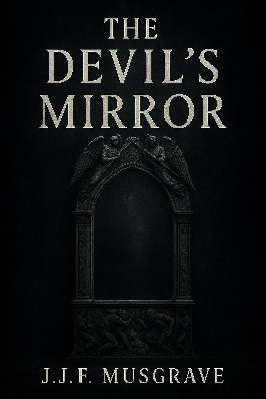 A redesign of the devils mirror novel cover and it is extended version only on Amazon books