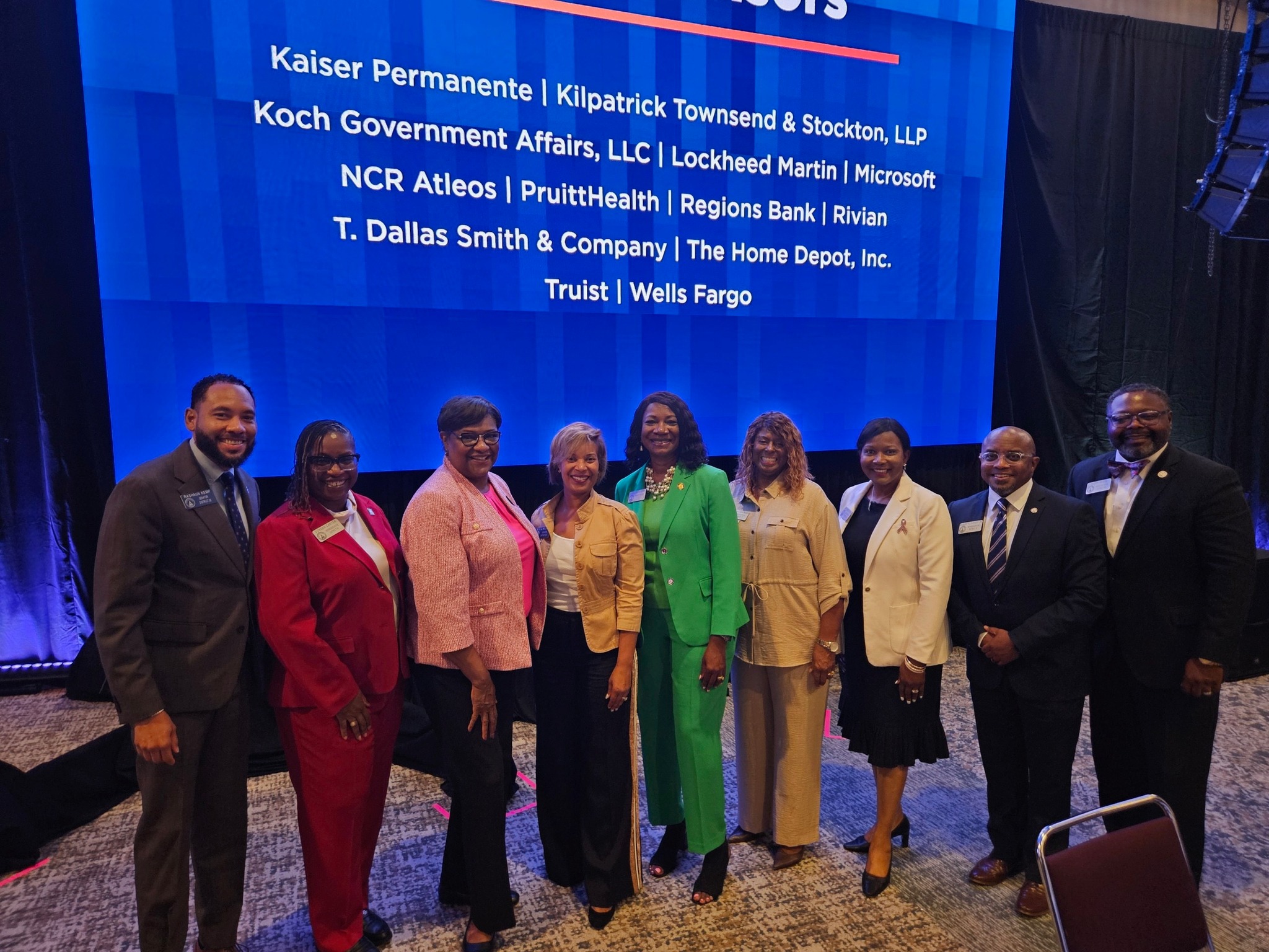 Back from the Georgia Chamber’s Annual Congressional Luncheon in Columbus. These gatherings can look like endless handshakes and hugs, but I see them as another chance to “be in the room” where it happens so I can make life better for Georgians.
The conversations weren’t just about big business; they were about how we keep Georgia competitive. We heard insights from members of our Congressional delegation including Senator Ossoff, Representatives Scott, Collins and Carter on a range of topics. And it was especially meaningful to see Shan Cooper honored with the Blanchard Award, reminding us that women’s leadership is driving Georgia forward too.
With AI and an uncertain tariff (tax on Georgians), it’s more important than ever that we future proof our state. We do this by connecting the dots today so opportunity lasts for tomorrow.
#FutureProofGA #EconomicOpportunity #GeorgiaChamber