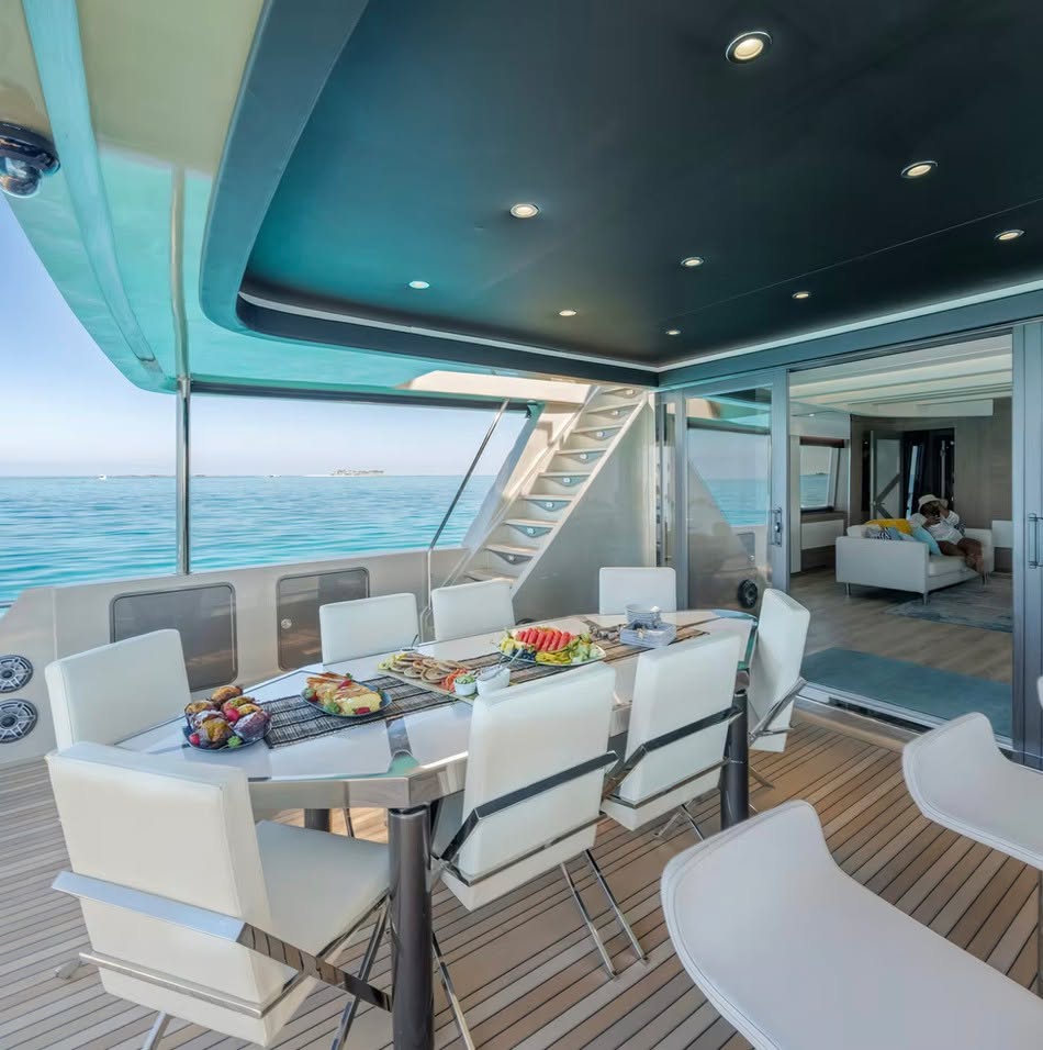 The Midnight Sail
When the sun dips low and the stars flood the sky, adventure doesn’t stop. A midnight cruise in the Bahamas means glowing waters, whispers of the sea, and that feeling you’ll never forget. Because magic isn’t just found by day.
#IslandYachts #MidnightMagic #BahamasByNight #LuxuryCharterLife #StarlitSailing