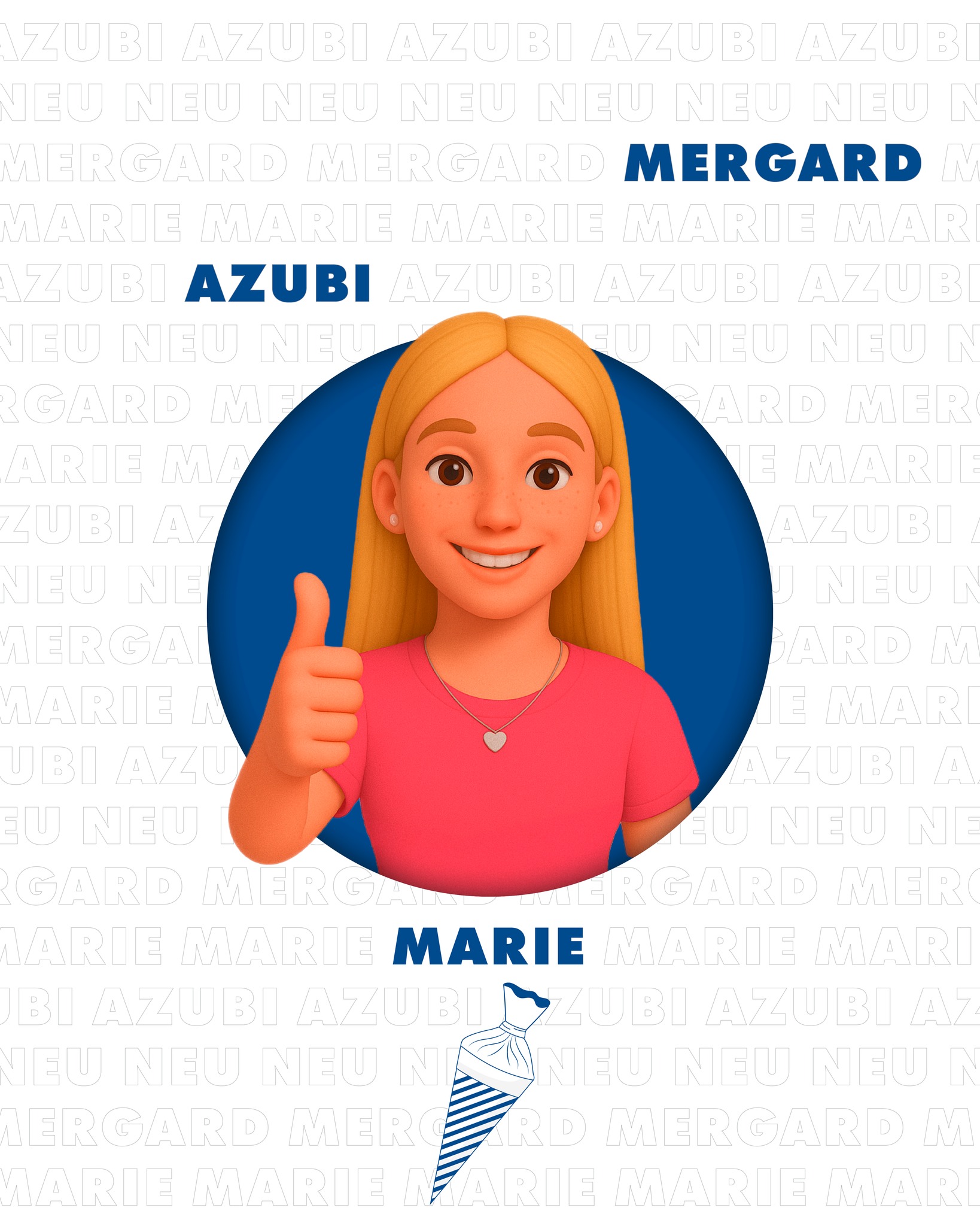 Wir freuen uns über unsere neue Auszubildende Marie im Bereich Mediengestalterin Print! 🎉
Diesen Beitrag hat Marie selbst gestaltet – und das sieht schon richtig stark aus. 👏