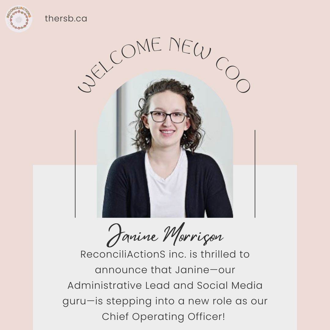 ReconciliActionS inc. is thrilled to announce that Janine—our Administrative Lead and Social Media guru—is stepping into a new role as our Chief Operating Officer! 💼✨ With the retirement of Lisa, Janine will now be taking on this leadership position while continuing to lead our social media with the same creativity and passion you know and love. 📱💡
Janine’s dedication, attention to detail, and deep understanding of our organization make her the perfect fit to help guide us into this next chapter.
Join us in congratulating Janine on this well-earned transition! 💛
#NewCOO #LeadershipUpdate #CongratulationsJanine #SocialMediaAndStrategy #NextChapter