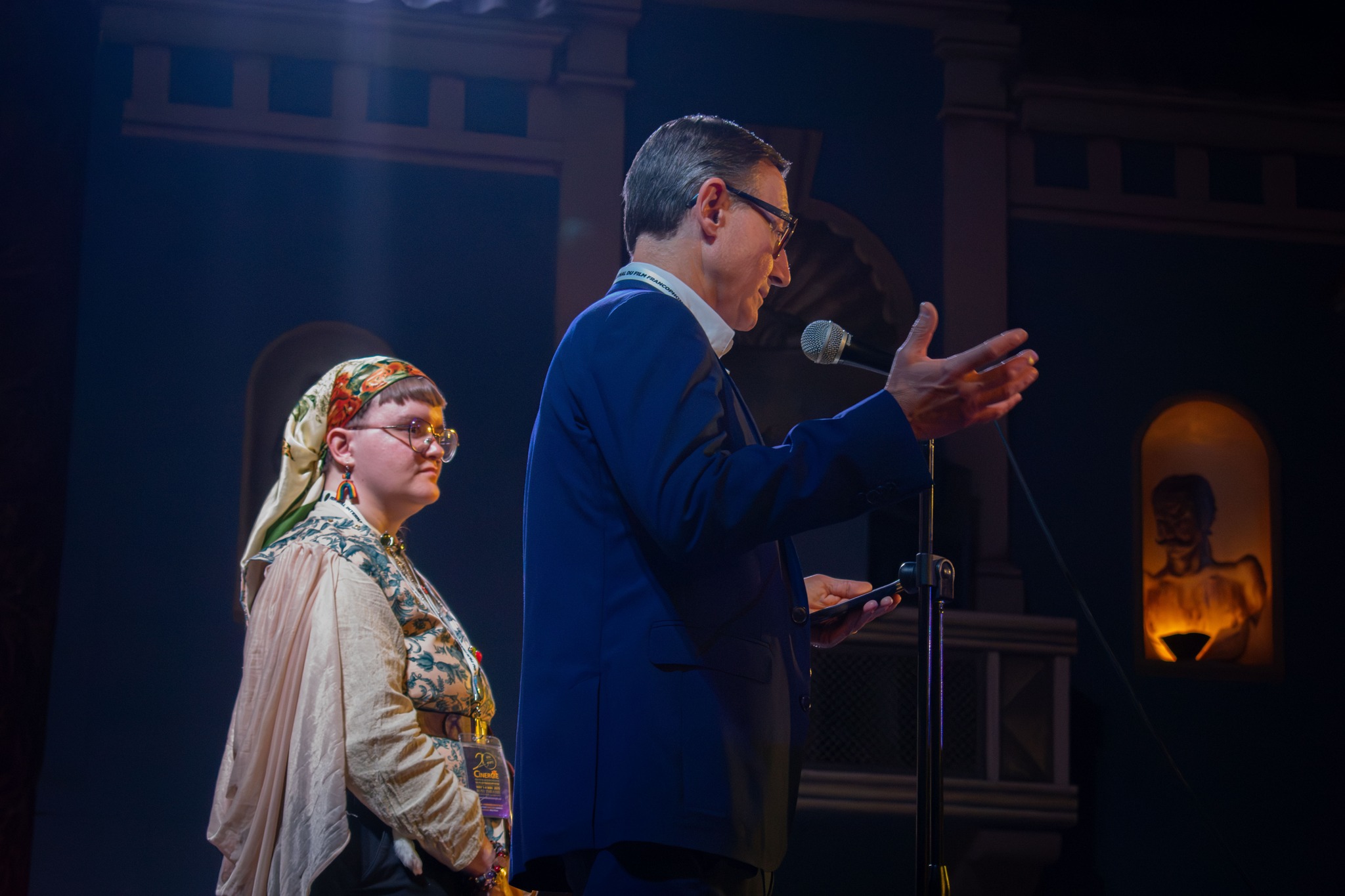 đœ Cette annĂ©e, nous avons eu lâhonneur de cĂ©lĂ©brer un jalon exceptionnel avec une programmation de longs et courts mĂ©trages francophones, venus des quatre coins du pays et de la scĂšne internationale, et adaptĂ©e Ă tous les goĂ»ts et tous les Ăąges. đ€©đ
đż Cette sĂ©lection de 30 courts mĂ©trages et longs mĂ©trages a Ă©tĂ© mĂ©ticuleusement rĂ©alisĂ©e Ă partir de 150 Ćuvres considĂ©rĂ©es par notre directeur-ice, Ălva Jouband-Uusitalo et notre comitĂ© de sĂ©lection. Nous souhaitons chaleureusement remercier tout les bĂ©nĂ©voles qui nous aident Ă donner vie au festival! đâš
đ· Photos: Rene O'hĂinle @reverie.fever
Retour en image sur la soirée du vendredi 2 mai 2025 avec photomaton 360 + projection du film Le comte de Monte-Cristo avec Serge Cloutier et l'équipe de Radio-Canada @radiocanada et projection du film Y'a une étoile avec le réalisateur Julien Cadieux @julien.j.cadieux (en virtuel) et Denis Rouleau, d'En toute fierté @toutefiertesk.