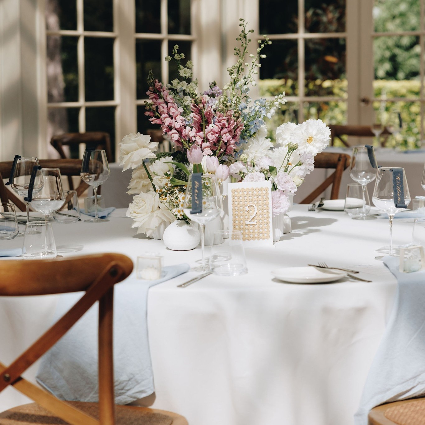 Romance in full bloom for Sophie & Zanes reception
tables layered with abundant clusters of lilac, blush and soft white florals, glowing candlelight and elegant touched of blue. A setting that felt overflowing with beauty and love.
Delicate, dreamy and unforgettable
Florals, Styling Hire by us
stationary @trescherpapier
captured by @aleishaedwardsweddings