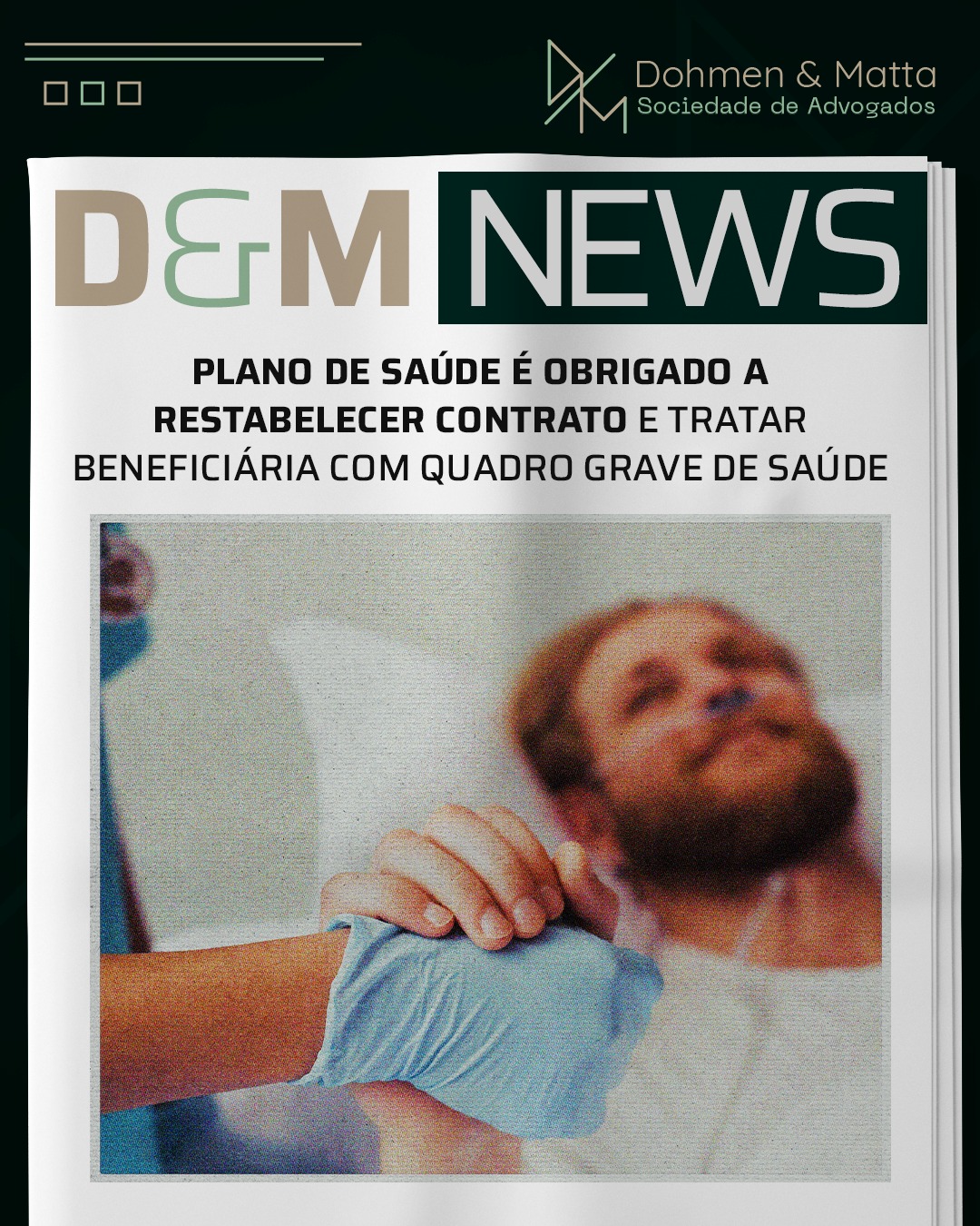 Imagine a angústia de estar com um familiar em estado grave e, em vez de apoio, receber uma negativa do plano de saúde. 😔 Foi isso que aconteceu com uma paciente em Mato Grosso, internada com um quadro sério que poderia evoluir rapidamente.
⚖️ O Tribunal de Justiça de MT determinou que o plano restabelecesse imediatamente o contrato e autorizasse o tratamento, deixando claro que, em situações de emergência, a vida vem antes de qualquer discussão contratual.
Essa decisão é um lembrete de que é possível lutar quando um direito é negado, especialmente em momentos de fragilidade. 💛
Se você ou alguém da sua família já passou por uma negativa de cobertura em um momento delicado, saiba que a Justiça está do seu lado, e nós também. Manda um direct! 📩
#medicinabrasil #direitomedico #direitodoconsumidor #planosdesaude #erromedico #direitodasaude #reembolso #reembolsoedesembolso #doencasraras #direitosdasaude #saudeinfantil