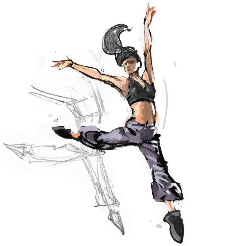 A smattering of sketches from some evening summer workshops. We are always looking for ways to keep the students chops up over the long break.
Smoke was pouring out of the back of my 2014 MAC mini, which can no longer sustain running modern photoshop + some form of video conferencing. I notoriously run my hardware into the ground— I finally broke down and purchased a new one.
Many images referenced from the always amazing resources of @bodiesinmotion.photo
We're fast approaching term 1 this fall!