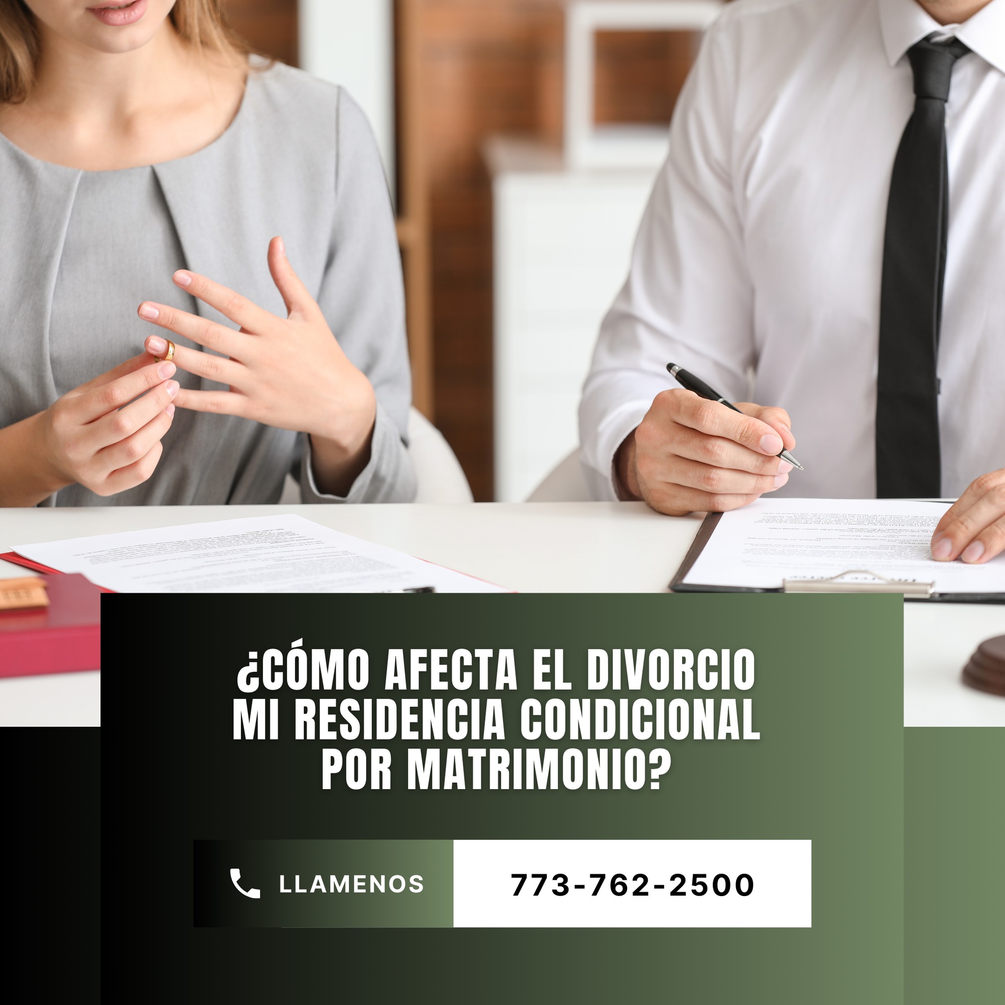Si ha obtenido su Green Card a través del matrimonio y ha estado casado por menos de dos años, su estatus de residencia permanente será condicional. Esto significa que su tarjeta verde será válida por dos años en lugar de los diez años habituales.
Pasado ese tiempo deberá presentar sus pruebas de matrimonio para inmigración ante USCIS y se le concederá la remoción de condiciones y una Green Card por 10 años. Sin embargo, si se divorcia durante su residencia condicional por matrimonio, es muy posible que su proceso de inmigración se vea afectado.
Esto se debe a que la cláusula de residencia condicional por matrimonio en su Green Card establece que la pareja debe presentar una petición en conjunto. Por lo tanto, si se está enfrentando a una separación o anulación del matrimonio, no podrán continuar con este proceso. Sin embargo, existen algunos pasos que pueden seguirse para evitar las posibles consecuencias:
-Presentar el Formulario I-751 ante USCIS para solicitar la eliminación de residencia condicional por matrimonio.
-Presentar una exención del requisito de presentación conjunta.
-Demostrar que el matrimonio fue de buena fe. Este último paso de presentar pruebas de matrimonio para inmigración puede resultar difícil si el divorcio se produce antes de que el gobierno estadounidense elimine el estatus condicional.
Consulte con un abogado de inmigración si usted se encuentra en esta situación.
Nuestra primer consulta es gratis: 773-762-2500
#divorcio #ResidenciaUSA #ajustedeestatus #greencard #AbogadosDeInmigracion