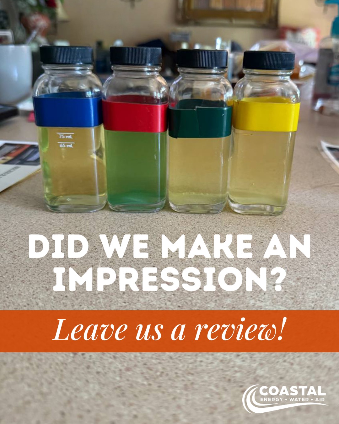🙌 Our team works hard to make every visit smooth and helpful. If a Coastal Energy Water & Air rep impressed you, share your experience on Google—it only takes a minute! ⭐
👉 Leave a Review: https://g.page/r/CbLw5QO4aSmfEBM/review
#coastalewa #CleanWater #HappyCustomers #GoogleReviews #WaterFiltration #SouthFlorida