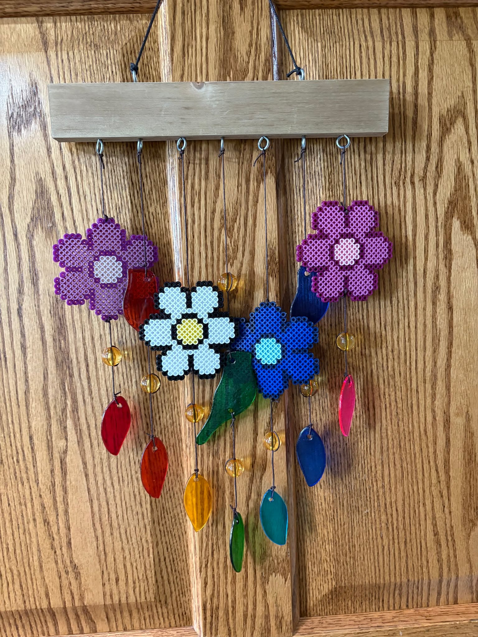 This project has 1,444 beads in it and took 4 hours to make.