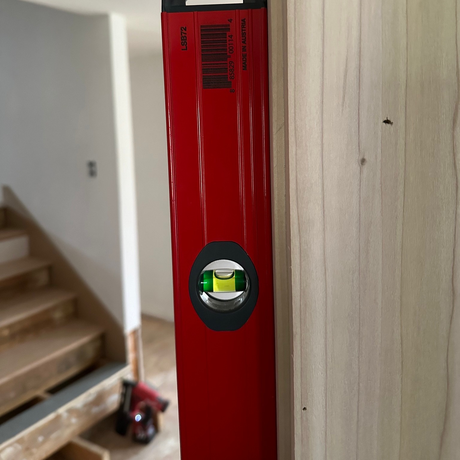 I love this part! Trim is going in, and here are a few sneak peeks. I did all new shaker interior doors, but I had to make a door for the attic access (I also used a 2" foam board for a sliding insulation barrier). I also made a new window bench for the primary bedroom. I can't wait for you all to see the finished pictures!
#abovestandardsllc #postoakproject #centralarkansasremodeling #residentialremodeling #trimcarpentry