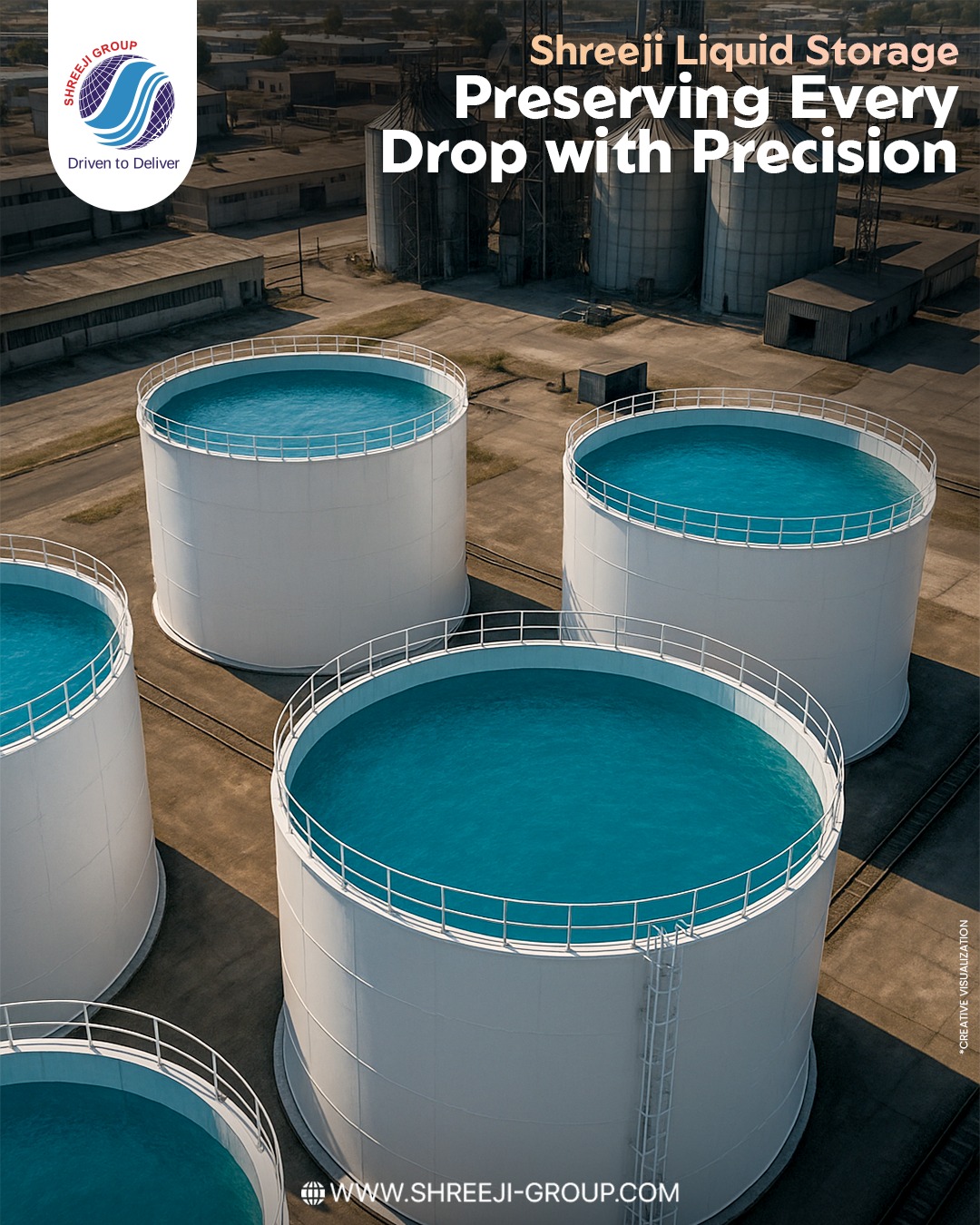 Shreeji Group ensures safe and efficient liquid storage with advanced infrastructure built for accuracy and dependability. Every facility is designed to safeguard resources while supporting industrial needs with trust.
- - - - -
Website: www.shreeji-group.com
Mobile: +91 9719912323.
Email: marketing@shreeji-group.com
- - - - -
#ShreejiGroup #LiquidStorage #SafeSolutions #IndustrialSupport #TrustedService