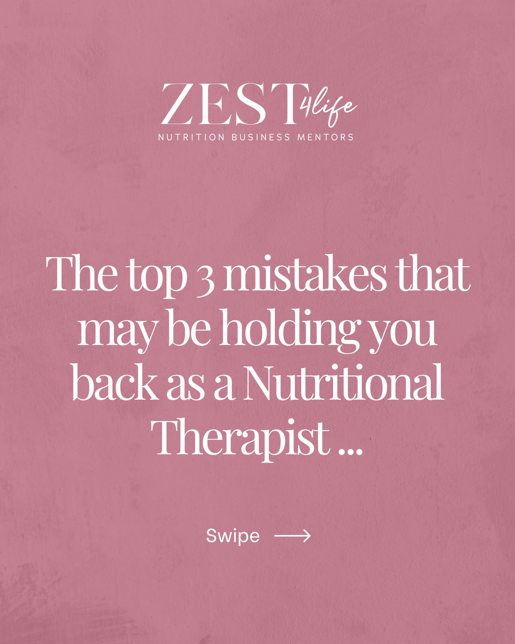 The 3 Biggest Mistakes Nutritional Therapists Make
You became a Nutritional Therapist to change lives, but sometimes the way we structure our practice can hold us back and stop clients from getting the results they truly want.
At Zest4life here are the three mistakes we see most often:
1️⃣ Trying to help everyone
Nutrition affects all areas of health, so it’s tempting to think “I can work with anyone!” But when you try to be all things to all people, your message gets diluted. Choosing a niche — gut health, hormonal balance, sports nutrition, children’s wellbeing — makes you stand out and become the go-to person for that area. The narrower the focus the busier we see practices become.
2️⃣ Using the initial and follow-up method
An initial consultation and a follow-up might feel natural, it’s probably what you’ve been taught in college, but it’s rarely enough time for clients to create real change. Without ongoing support, they lose momentum and motivation. Packages and programmes keep them committed, give you consistent income, and allow your clients to see the transformation they want.
3️⃣ Undercharging for your expertise
So many Nutritional Therapists set their prices low because they feel awkward about “selling” themselves or worry no one will book if they charge more. But your time, training, and knowledge are incredibly valuable. Charging fairly actually attracts more committed clients — and helps you deliver your best without burnout.
✨ You’ve worked hard to gain the skills and knowledge to transform lives. Make sure your business structure supports both your clients’ success and your own.
💬 Which one of these do you think is your biggest challenge right now? Tell us in the comments.