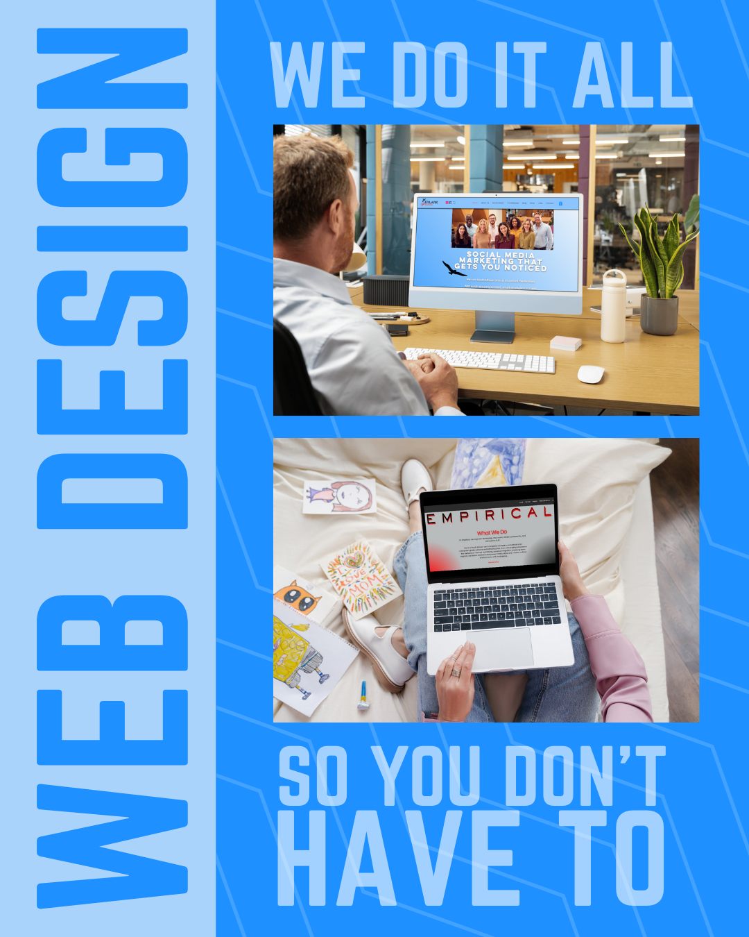 Your website should sell, not stress. Leave the pixels to us. 👩💻
#DigitalMarketingSA #SkylarkSocial #SmallBusinessSuccess #WebDesign #webdesign #WebDesignExperts #webdesignservices