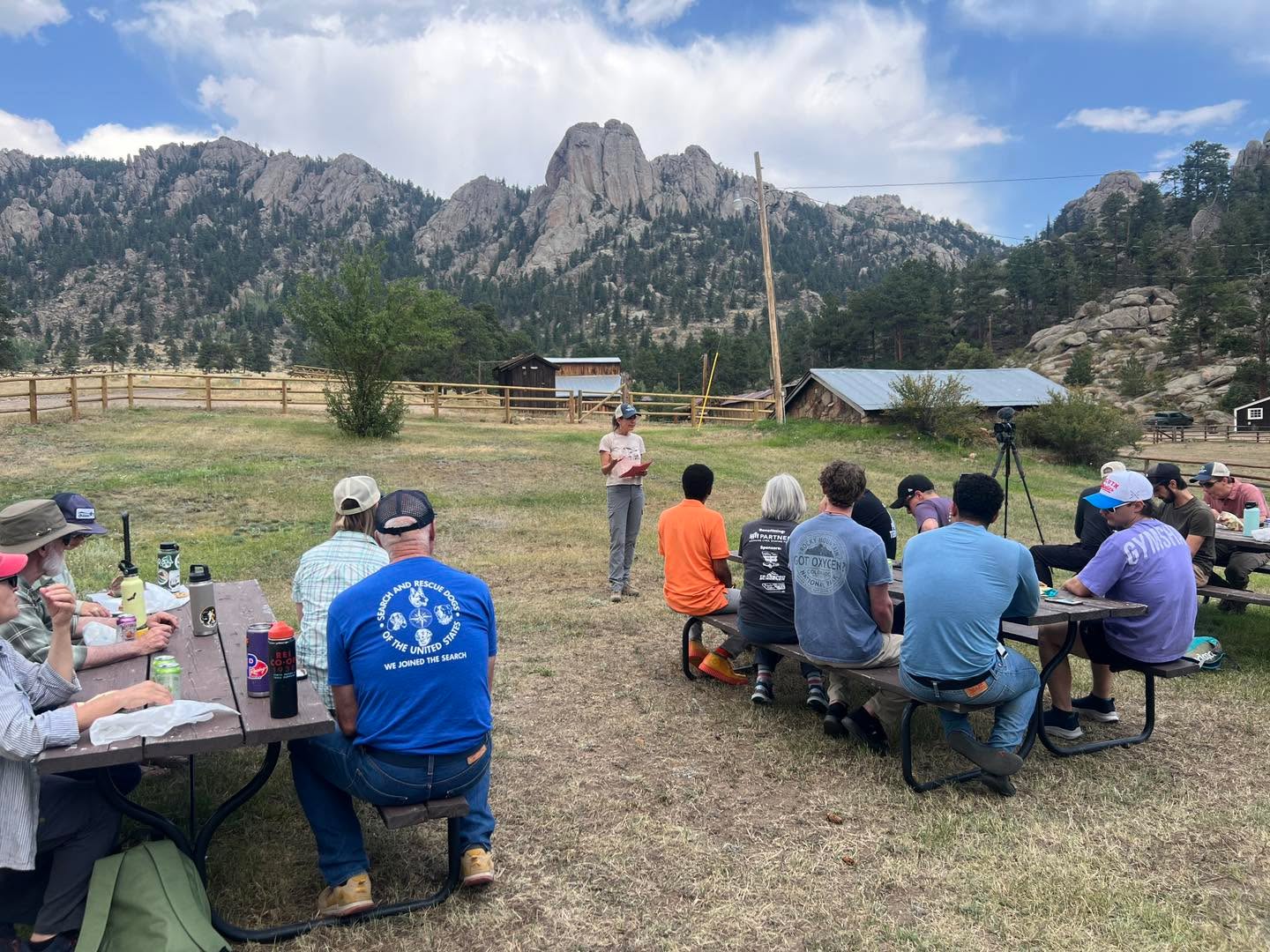 MacGregor Ranch was honored to host Larimer Conservation District, The Nature Conservancy, Peaks to People, and Anheuser-Busch for a conversation on the forestry work completed here and our ongoing riparian restoration project. 🌲💧 Together, we’re working to restore the land to a state that more closely resembles the pre–fire suppression era, a landscape healthier, more biodiverse, and better prepared to safely receive fire.
This meeting felt especially timely, as just days later two fires broke out to the north and east of the ranch. Firefighters and a hotshot crew were able to use the ranch to get closer to the fire lines, and for that, we are incredibly grateful. 🙏
We want to take a moment to thank the brave men and women fighting these fires on the front lines. We’re equally thankful for the dedicated teams at Larimer Conservation District and partners who work tirelessly to restore and manage landscapes in ways that not only support biodiversity but also give firefighters the confidence that these ecosystems can help stop a fire before it reaches the community.
Together, this is how we build a stronger, more resilient future for the land and for the people who call it home. ❤️