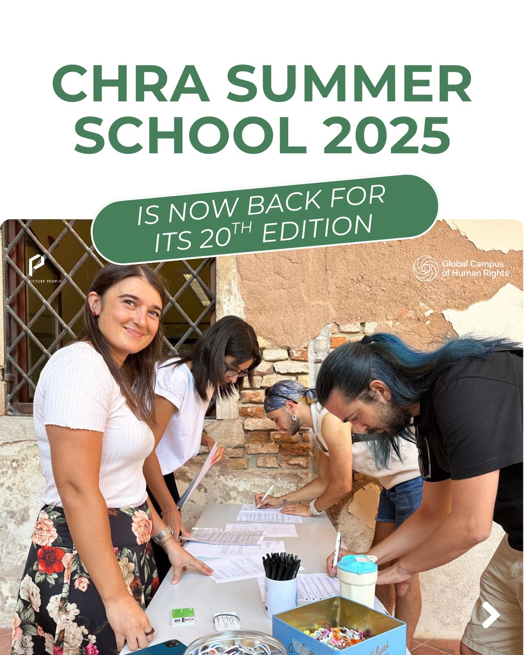 The CHRA Summer School is back in full force!
We welcomed an amazing group of participants from 20 nationalities, ready to explore the world of human rights through cinema.
The morning set the tone with Manfred Nowak leading an inspiring session on Human Rights & the Environment, highlighting today’s challenges and the need to push for a more sustainable future. 🌱
In the afternoon, Nick Danziger showed how visual storytelling can spark change, teaching participants to craft narratives, collect testimonies, and amplify voices that need to be heard. 📽️
Day 1 ended with screenings of participants’ own film projects, sparking lively discussions, feedback, and creative collaboration. 🎞️
Curious for what day 2 has in store?
Keep up with @picturepeoplemsp and @gchumanrights to stay in the loop!
#CHRASummerSchool #CinemaForAdvocacy #YouthInAction #HumanRightsAdvocacy #FilmProjects #CreativeExchange #SustainableFuture #VisualStorytelling #SocialImpact #HumanRightsEducation #ClimateAction #FilmForChange #HumanRights #Cinema #Film