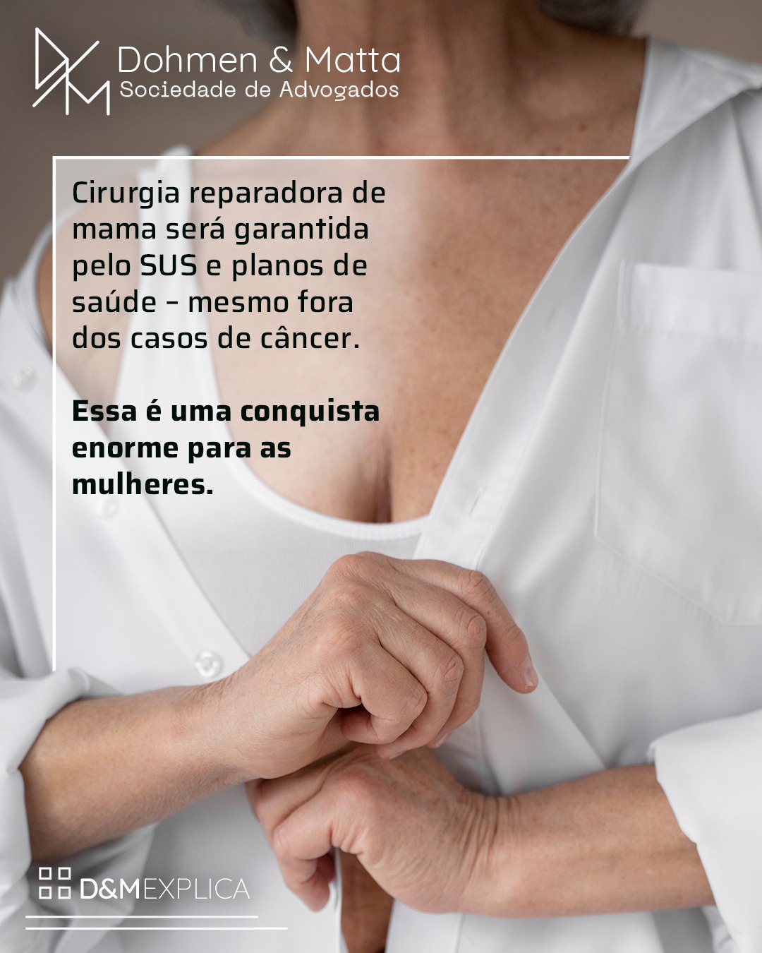 💗 Foi sancionada a nova Lei nº 15.171/2025, que amplia o direito à cirurgia plástica reparadora das mamas pelo SUS e também obriga os planos de saúde privados a oferecerem esse procedimento mesmo quando a mutilação total ou parcial da mama não estiver relacionada ao câncer.
👩⚕️ Até então, a reconstrução mamária só era obrigatória em casos de tratamento oncológico. Agora, qualquer mulher que tenha passado por mutilação da mama, independentemente do motivo, poderá ter acesso à cirurgia, com direito também ao acompanhamento psicológico e multidisciplinar.
Essa mudança representa mais dignidade, saúde emocional e acesso ao cuidado integral da mulher, uma reparação não só física, mas também profundamente humana. 🌸
Teve o procedimento negado? Envie um direct para nossa equipe! 📩
#medicinabrasil #direitomedico #direitodoconsumidor #planosdesaude #clinicamedica #clinicaestetica #erromedico #direitodasaude #reembolso #reembolsoedesembolso #doencasraras #cirurgiareparadora #reconstrucaomamaria #lei15171 #direitodamulher