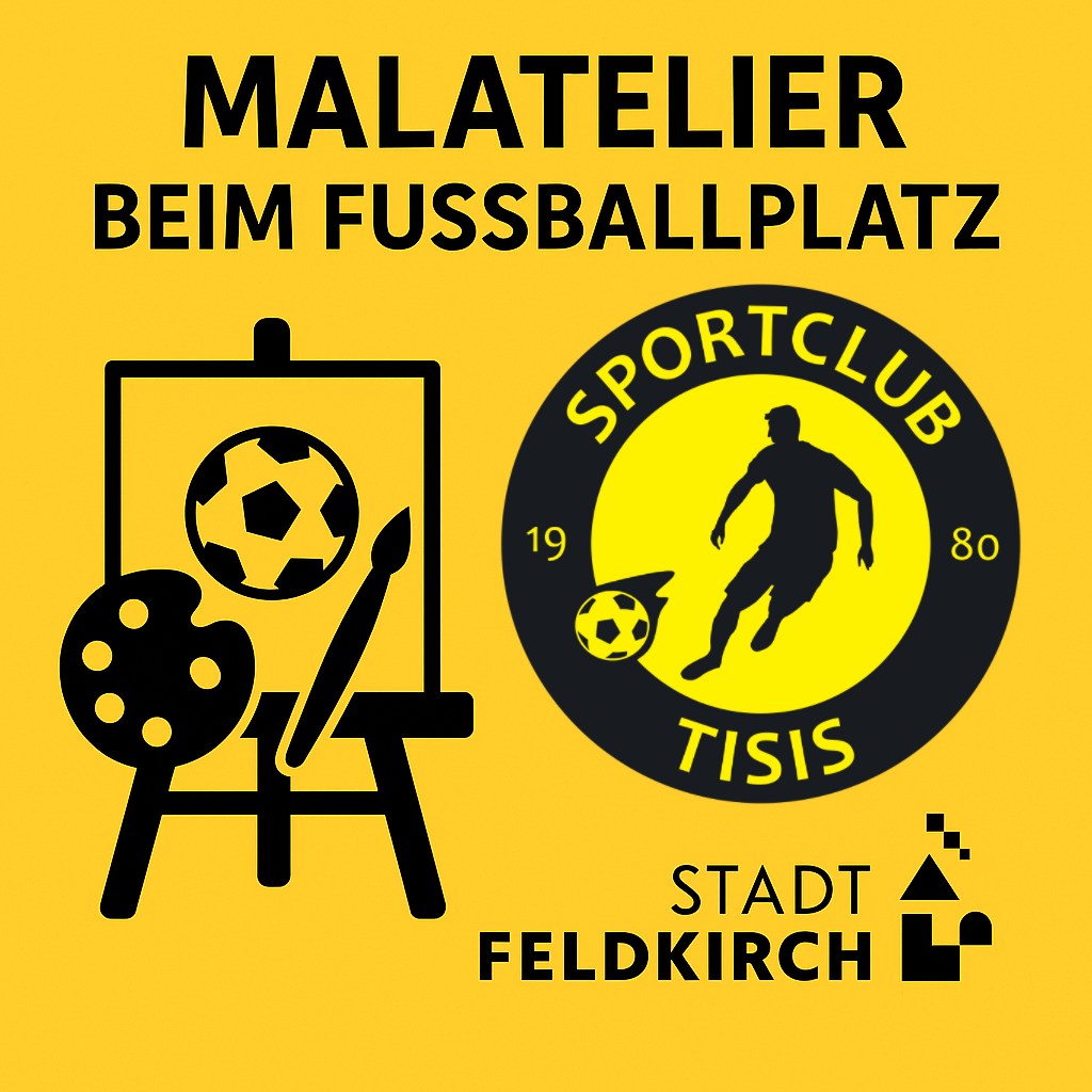 🎨 Malatelier im Freien – Kreativität unter freiem Himmel! 🌳✨
Am 26. August ab 15 Uhr verwandelt sich der Sportplatz Tisis in ein buntes Atelier!
Gemeinsam malen & zeichnen wir in der Natur – ein Ort, an dem Kinder ihrer Fantasie freien Lauf lassen können. 🌈🖌️
Kommt vorbei & gestaltet mit! 💛
#Malatelier #Kreativität #Kinderkunst #Tisis #OutdoorArt #GemeinsamKreativ
