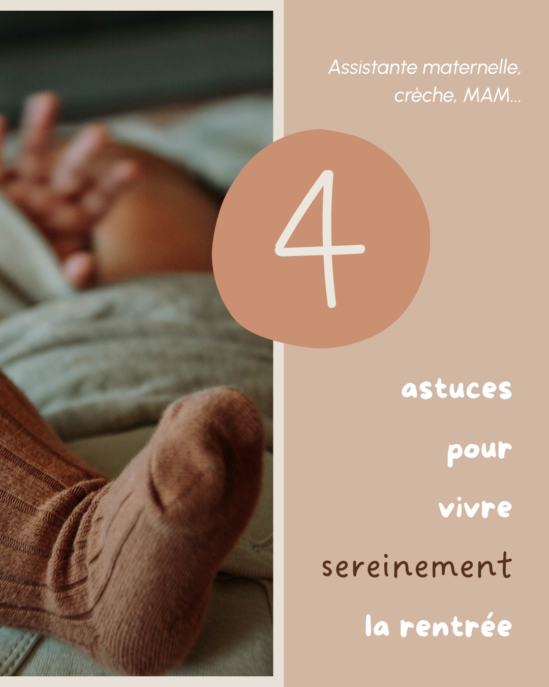 Ca y est... dans quelques jours c'est la rentrée, et ici, je ne parle pas de la rentrée scolaire, mais de la première rentrée de bébé, chez la nounou ou à la crèche ❤
C'est une étape qui peut sembler difficile, et c’est tout à fait normal ! Chaque petit pas que vous faites aide votre bébé à grandir et à prendre confiance.
Faites-vous confiance : votre sérénité et votre amour sont ses plus beaux repères 💕
Ici, je vous partage 4 conseils simples pour préparer cette première séparation en douceur, que ce soit avec un objet familier, un petit rituel ou en instaurant une période d’adaptation progressive.
Même si les premiers jours peuvent être un mélange d'émotions, souvenez-vous : vous êtes un parent extraordinaire, et cette étape est une belle occasion de voir votre enfant s’épanouir tout en renforçant votre complicité ✨
➡️ Swipez pour découvrir tous les conseils et vivre cette nouvelle étape sereinement !
Priscille | Mama Nest
🌾 Doula et accompagnante parentale
🌸 Pour une maternité informée et une parentalité sereine