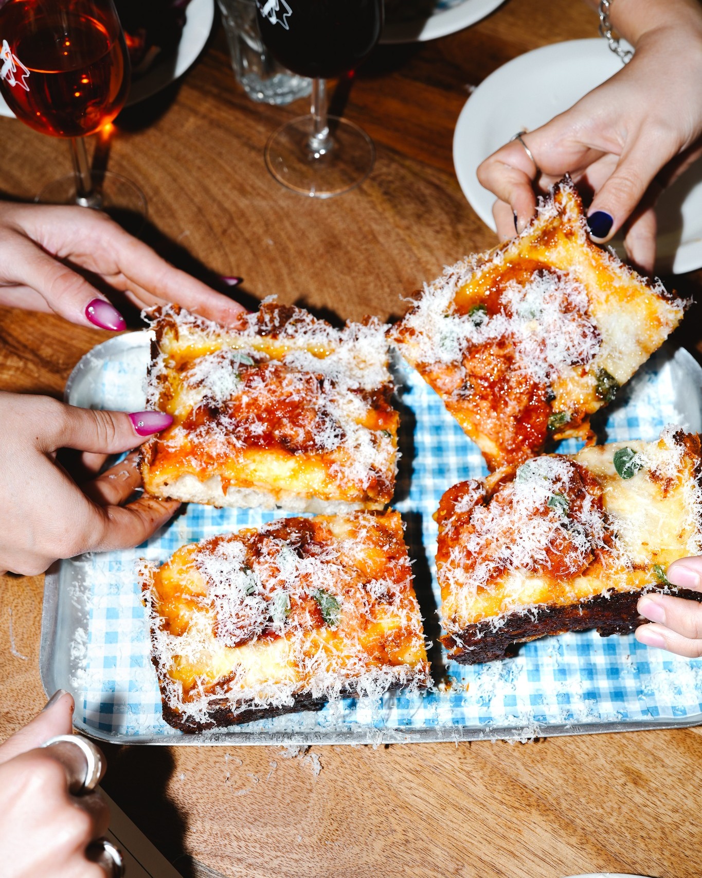 Made to share! Our big sharing table downstairs is perfect for your overdue group chat catch-ups! Reserved for walk-ins x