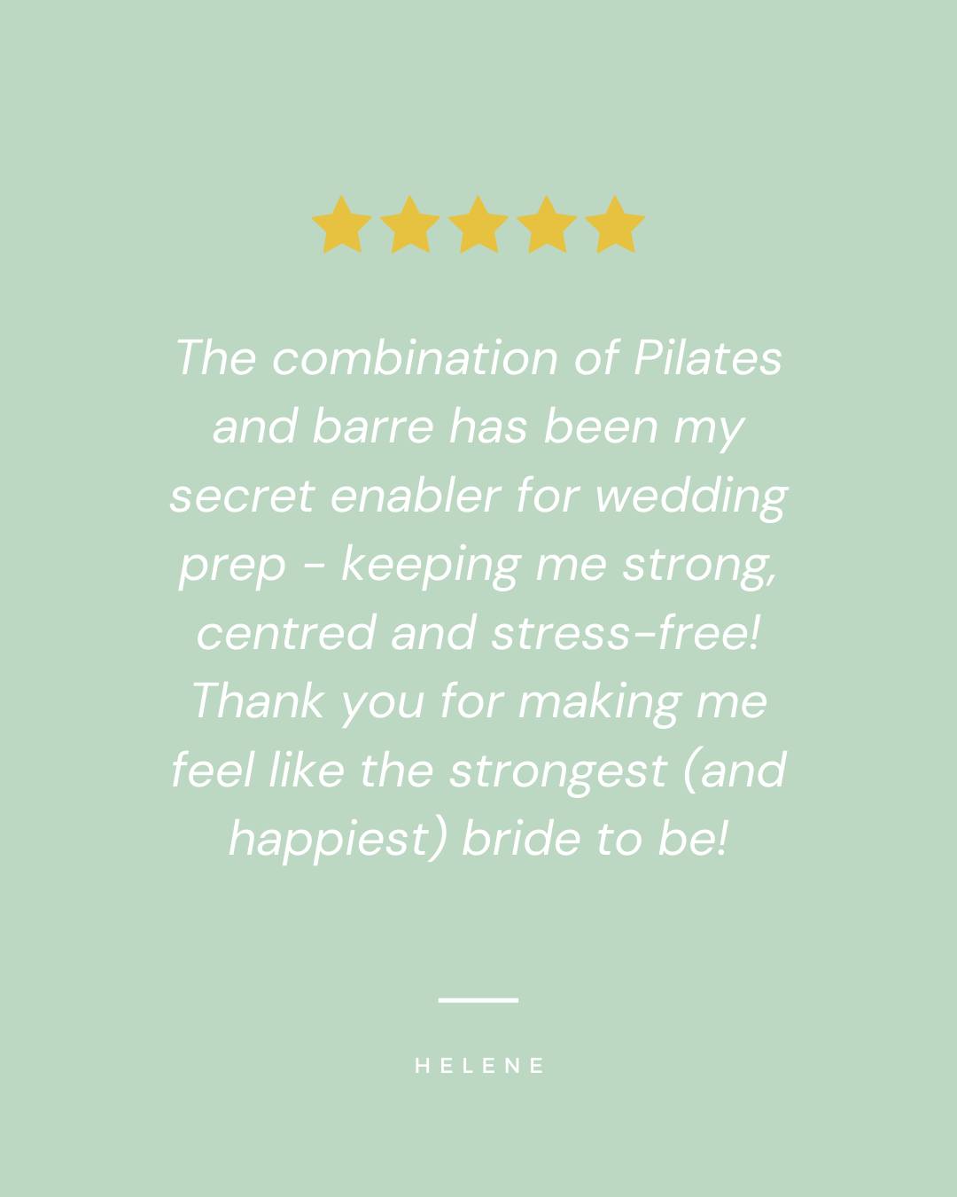 We love hearing about how the power of Pilates works it's magic ✨✨ A big congratulations to our beautiful client Helene, who was absolutely glowing inside and out on her wedding day! We love having you as part of our studio community Helene.
Lots of love,
Viv & The Studio Three Team xx
#StudioThreeGreyLynn #StudioThree #Movement #Boutique #Pilates #PilatesReformer #ReformerPilatesAuckland #PilatesAuckland #Barre #Wedding #Glow