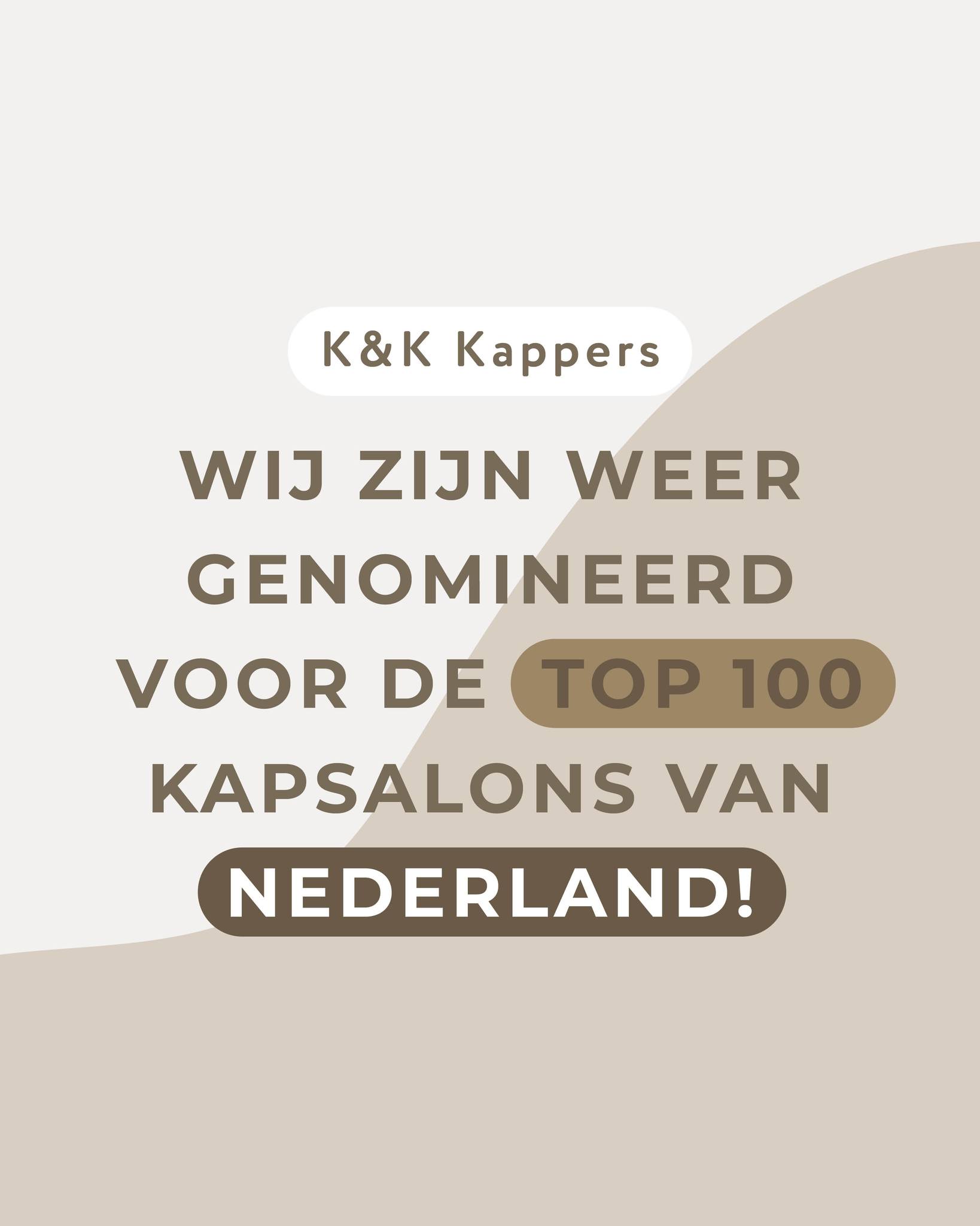 Met trots delen we dat wij, uit meer dan 32.000 kapsalons, voor de tweede keer behoren tot de absolute top! 🏆
Deze nominatie komt niet vanzelf: ons team investeert continu in specialistische trainingen, innovatieve technieken en de nieuwste producten. We werken met geavanceerde kleurmethodes, precisiekniptechnieken en gepersonaliseerde behandelplannen om voor elke klant het maximale resultaat te behalen.
Dit is niet alleen een erkenning van ons vakmanschap, maar ook van jullie vertrouwen. Dank dat jullie ons iedere dag de kans geven om onze passie te laten zien 😍