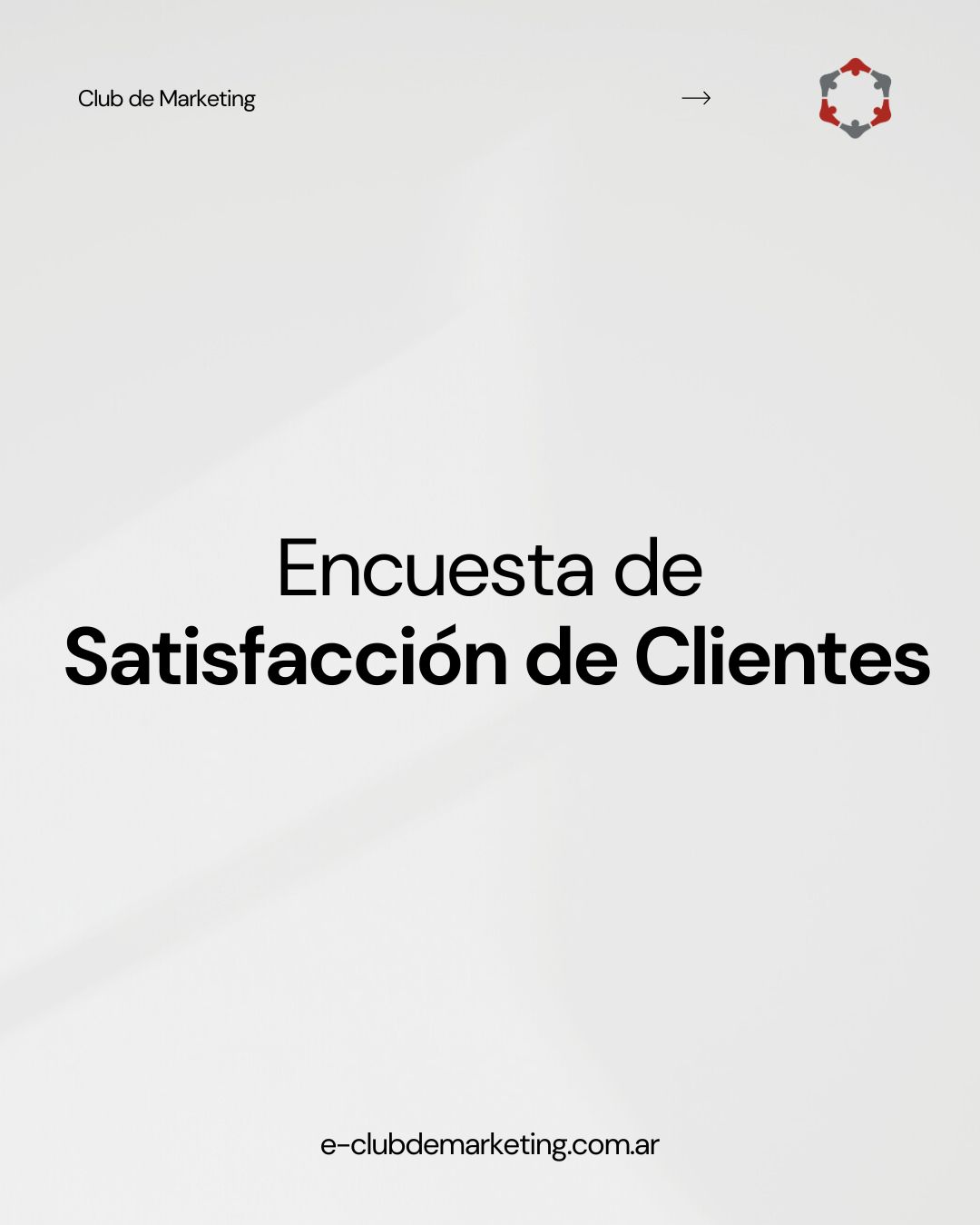👉 En Club de Marketing diseñamos y analizamos encuestas de satisfacción que transforman la opinión de tus clientes en resultados concretos 🔍
¿Sabías que la mejor forma de mejorar tus servicios es escuchando a tus clientes?
Con la Encuesta de Satisfacción de Clientes obtenés datos reales sobre su experiencia y expectativas.
💡 ¿Para qué sirve?
📊 Medir la calidad de tu servicio.
💬 Detectar oportunidades de mejora.
🚀 Potenciar la fidelidad de tus clientes.
🤝 Tomar decisiones basadas en datos, no en suposiciones.
💬 Empezá a tomar decisiones con dirección.
📲 Escribinos y activá tu planificación estratégica hoy.
👉 Más info en www.e-clubdemarketing.com.ar/marketing
#EncuestaDeSatisfacción #ClientesFelices #ClubDeMarketing #DecisionesConDatos