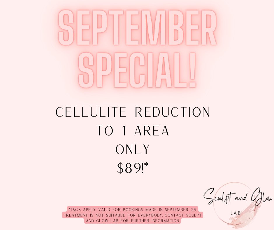 🥳September Special!🥳
With ONLY 13 weeks until Summer, smooth the look of your chosen area with a targeted cellulite reduction session. This treatment is designed to help improve the appearance of skin and boost your confidence 🙌
Cellulite reduction treatment includes a combination of highly focused Fat Cavitation, Vacuum Therapy, RF Skin Tightening and application of @skingenau Anti cellulite thermo gel!
6-12 treatments are recommended for optimal results!
You can book and prepay for as many treatments as you wish! Appointments can roll over into following months! #afterpay is available in-clinic!
SkinGen products are 30% off for the month of September to celebrate their repackaging!*
Why choose @sculptandglowlab?
✅Experienced & fully qualified nurse-led clinic, using specialised techniques with proven results!
✅State of the art devices are used that are clinically proven to deliver results!
✅Individual treatment plans to achieve your desired results
✅FREE consultations
✅Monthly specials
✅Comfortable, non-judgemental clinic
✅250+ ⭐️⭐️⭐️⭐️⭐️ reviews
The important stuff 🥱
*T&C's apply. Full terms and conditions can be viewed at www.sculptandglowlab.com. Valid for bookings made in Sept '25. Appointments can roll over into following months. 30% of selected SkinGen products. Treatment isn't for everybody. Contact @sculptandglowlab for further information. Afterpay terms and conditions apply.
.
.
#bodysculptingspecialistperth #fatcaviationperth #rfskintighteningperth #vacuumtherapyperth #NonSurgicalBeauty #youthfulglow #summer #thinkingofbodysculpting #SlimLUX #afterpay #cellulitereductiontreatmentperth #nurseledclinicperth #perthbeautydeals #sculptandglowlab