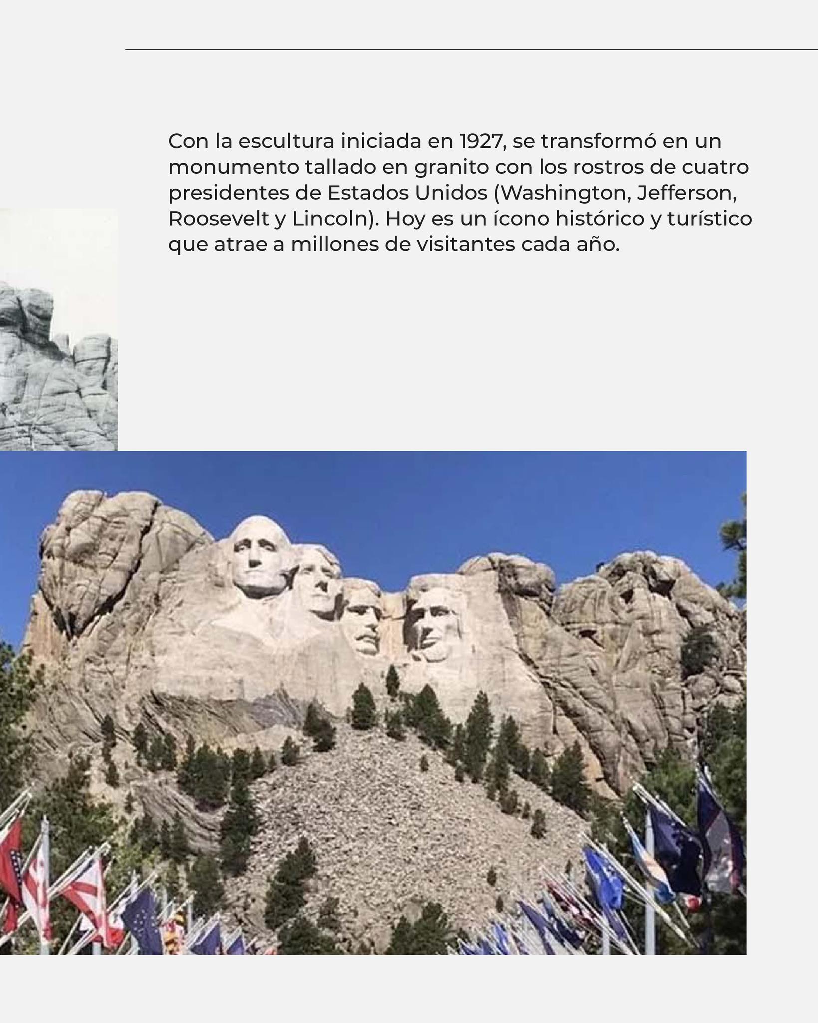 ⛰️ Tallado en el corazón de Dakota del Sur, el Monte Rushmore es uno de los monumentos más impresionantes del mundo. En sus rocas de granito quedaron inmortalizados los rostros de cuatro presidentes de Estados Unidos: George Washington, Thomas Jefferson, Theodore Roosevelt y Abraham Lincoln. 🗿✨
Más que una obra de ingeniería y arte, es un símbolo de historia, visión y legado que atrae a millones de visitantes cada año. 🌍🇺🇸
#parati #arquitectos #ingenieros #Historia #Arte #Arquitectura