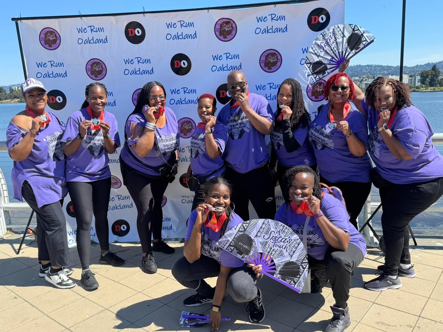 This is the We Run Oakland Committee, And this is our family photo!
Excellent job yall! We did an AWESOME thing; one that we all should be proud of!!
#WeRunOakland
#HumanTtaffickingAwareness