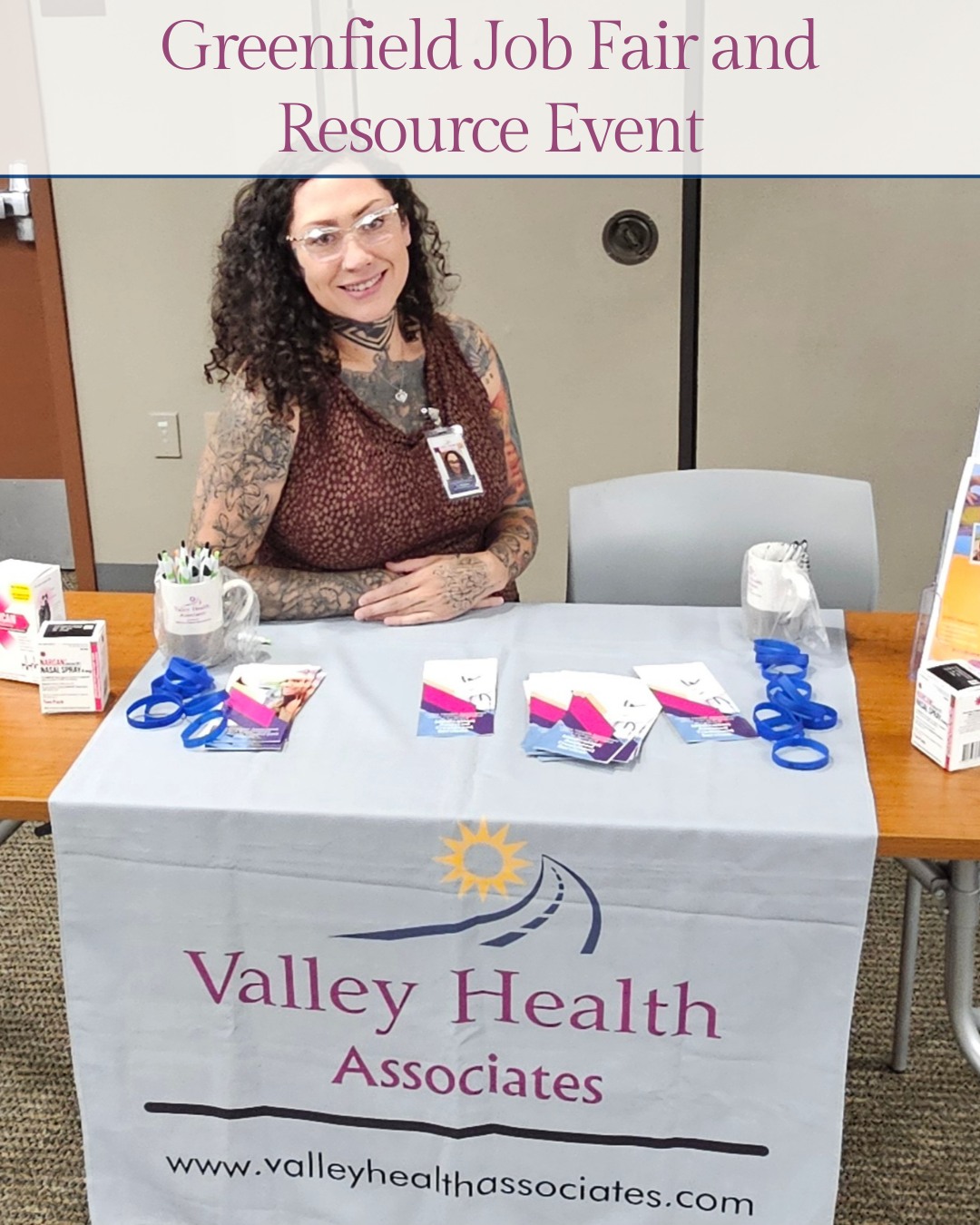 We are out in the community!
Valley Health Associates attended the Greenfield Job Fair and Resource Event recently. Director of Programs, Rachele Garcia, provided information about VHA services and even collected 10 resumes from individuals interested in a career path with VHA.
Way to go! For more information, visit us at www.valleyhealthassociates.com
#ValleyHealthAssociates #VHA #MontereyCounty #NonProfit #Greenfield