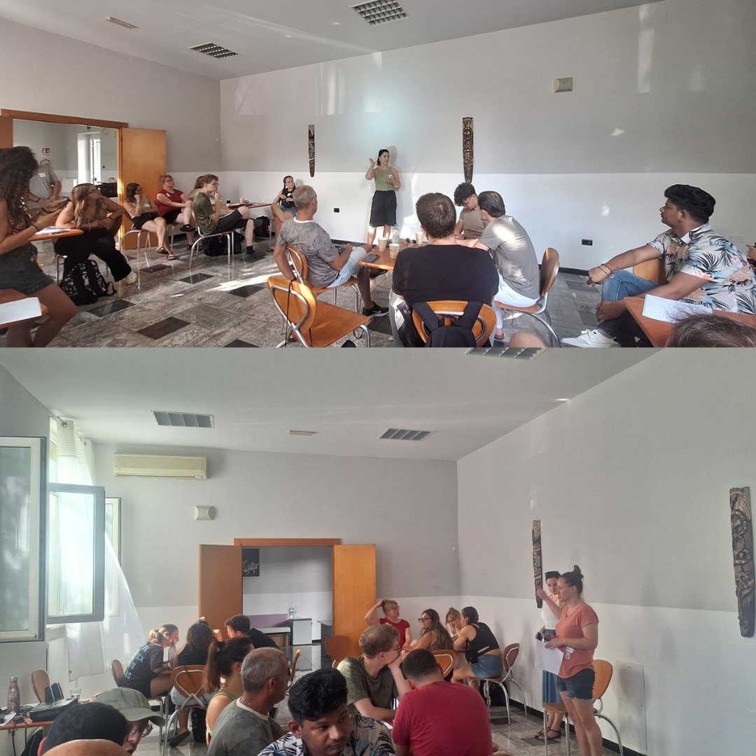 🌊 BlueFRONT in Matera – Day 2 🌍
Today we explored where water goes – from deep underground to vast oceans and frozen glaciers.
@filefcoop opened the day with reflections on Palombaro Lungo, asking: how do we use and share water today?
@latra.gr led an Evaluation of Water Source Use 🔍 – mapping who uses local water, how choices shape our future, and which sustainable alternatives we need.
@youthbridges_budapest dived into the oceans 🌊 with fun facts and thought-provoking discussions.
@hyvarilainternational took us to glaciers and snowfields ❄️, inviting us to reflect on our own water memories and the hopes we hold for the future.
@friendsofdonbosco kept the energy alive 🎲, making sure everyone stayed engaged and connected throughout the sessions
💡 From reflection to research, Day 2 reminded us of the many faces of water – and our shared responsibility to protect it.
👉 Tomorrow: WWF Oasi in Policoro – nature, turtles & more! 🐢✨
#BlueFront #ErasmusPlus #ClimateAction #YouthForChange #EUClimateAction #BlueEconomy #Sustainability #WaterResources #WaterJustice #EuropeanGreenDeal #EUYouth #ClimateJustice #Finland #Greece #Hungary #Malta #Italy