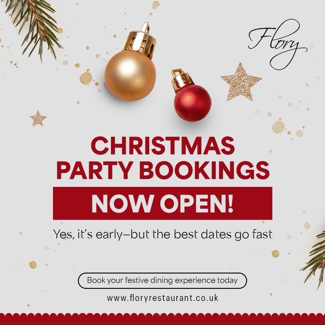 🎉 Exciting News from Flory Restaurant in Bodmin! 🎉
Our New Menu and Wine List have landed – packed with fresh, delicious flavours and perfect pairings for every taste. 🍽️🍷
Planning your festive celebrations?
✅ December Party Menu now online – ideal for family, friends, or work do’s!
✅ Christmas Day Lunch is ready to make your holiday relaxing and memorable. Let us do the cooking while you enjoy the day with loved ones! 🎄✨
Tables are booking up fast — don’t miss out!
👉 Book your spot today: https://www.floryrestaurant.co.uk/book-a-table
👉 Check out our menus here: https://www.floryrestaurant.co.uk/restaurant-in-bodmin/menus
Come join us and make this festive season one to remember! 🎅🎁🥂
#floryrestaurant #bodmin #cornwalleats #FestiveDining #christmaslunch #partymenu #newmenu #winelover #booknow #cornwallfoodies