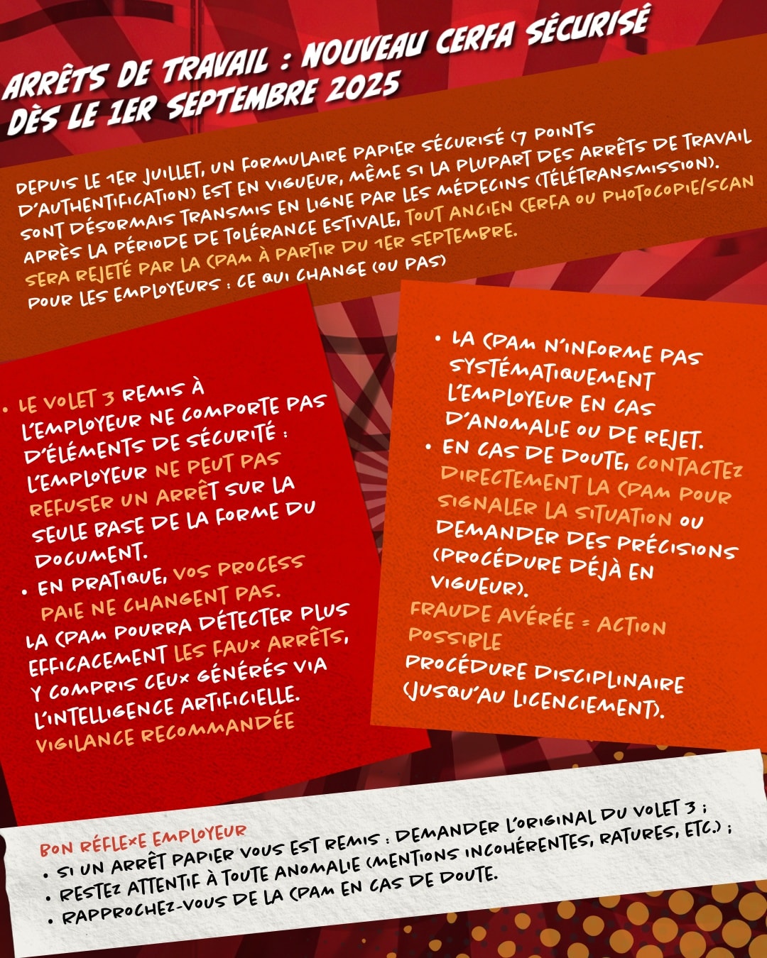 🚨Arrêts de travail, il y a du changement !
👉🏻On vous explique !
__________________
#toulon #toulonforever #sixfourslesplages #augmentation #arretdetravail #solutiongestion #gestionpaiement #gestionpaie #paie #bulletindepaie #fichedepaie #manager #rh #ressourceshumaines #solutiondegestion #solutiondegestiondentreprise #cerfa #tips #comptabilitéetgestion