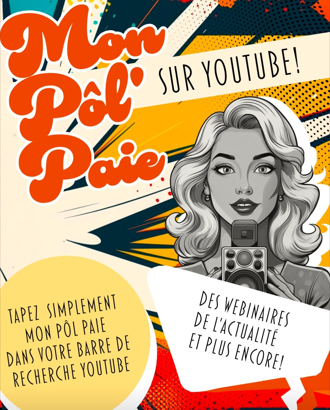 📼Mon Pôl’Paie c’est aussi une chaîne YouTube!
📺Retrouvez nos vidéos, nos offres et nos webinaires!
🎬Et très bientôt : Des portraits, des interviews et plus encore!
👍🏻N’oubliez pas de vous abonner pour ne rien manquer !
__________________
#toulon #toulonforever #sixfourslesplages #lavaletteduvar #lagarde #solutiongestion #gestionpaiement #gestionpaie #paie #bulletindepaie #fichedepaie #manager #rh #ressourceshumaines #solutiondegestion #solutiondegestiondentreprise #youtubechannel #youtube #tips #comptabilitéetgestion #webinaire