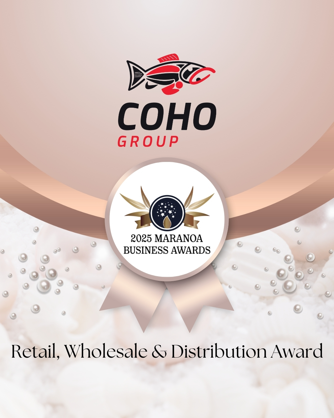 🛍️ Who will be crowned the 2025 Retail, Wholesale & Distribution Award winner? 🛍️
Proudly sponsored by Coho Group, this award recognises the businesses that keep our region moving, from shopfronts to warehouses and everything in between.
The Retail, Wholesale & Distribution Award celebrates businesses that:
✅ Deliver outstanding customer service
✅ Showcase innovation in sales and supply
✅ Drive growth and choice for our community
Thank you to Coho Group for backing this award and celebrating the success of our local retail, wholesale and distribution businesses. 🙌
Nominations close Friday 5th September. Gala Awards – 11th October 2025 🏆✨