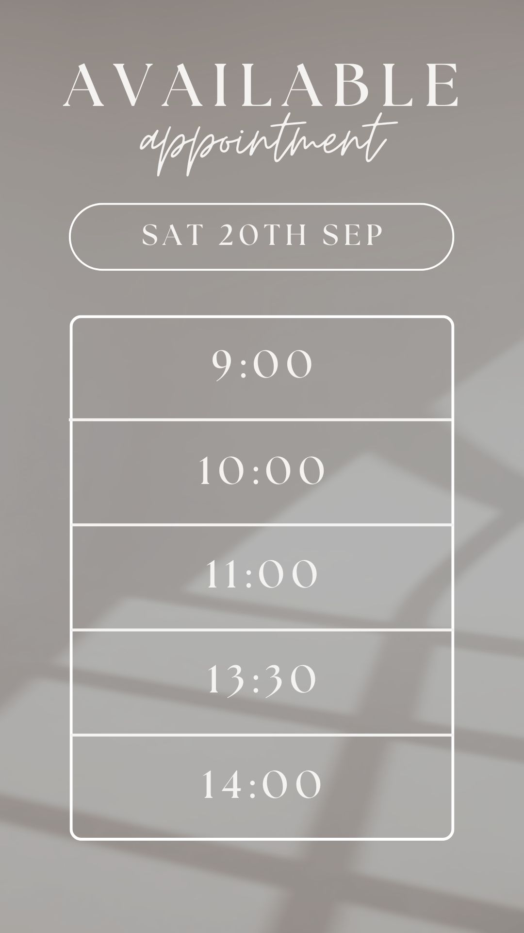 We've added extra peak appointment times for Saturday, 20th September due to high demand! 💥
📩 Message us now to book your appointment.
#AppointmentsAvailable #ExtraSlots #BookNow #SaturdaySpots #Don’tMissOut