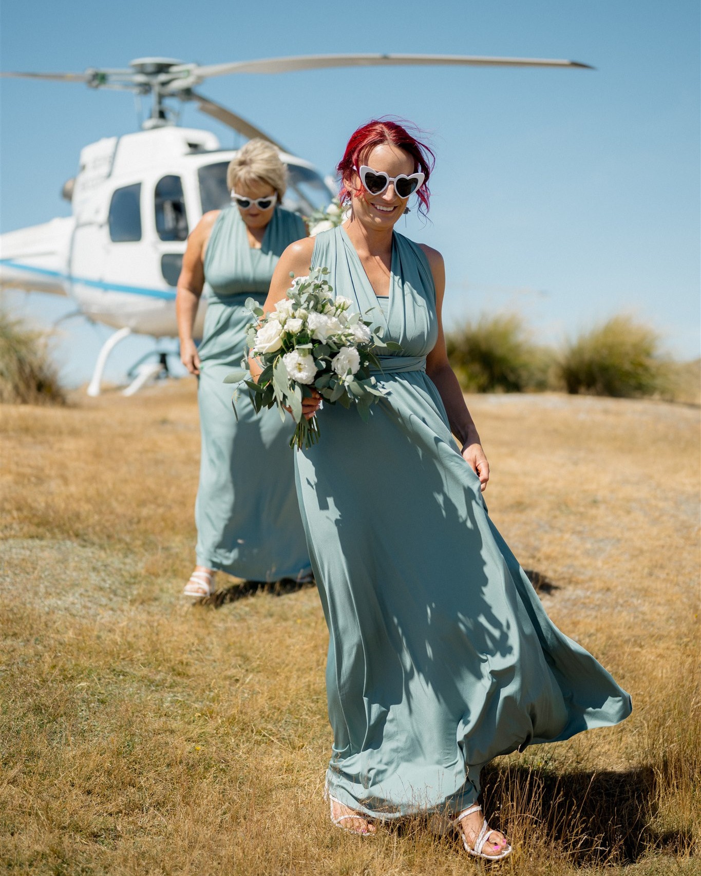 When your best girls turn up looking this good, you know it’s going to be a good one.
📸 @micimageweddings