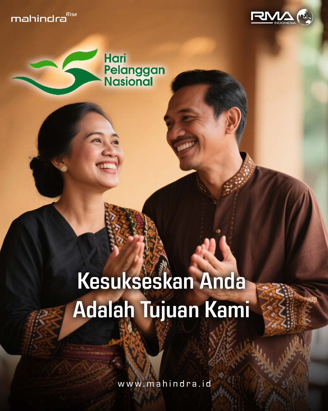 Selamat Hari Pelanggan Nasional 2025. Terima kasih karena tetap bersama kami. Pelanggan bukan hanya penerima layanan, tetapi merupakan mitra kami agar terus berkembang dan berinovasi lebih maju untuk memahami kebutuhan Anda.
.
#haripelanggannasional2025 #MahindraScorpio #PikUpKeren #MahindraIndonesia #YourPartnerInSuccess #RMAIndonesia #mahindra4x4 #mining #plantation #farming #miningindonesia #minerals #coal #tambang #sobatenergi #ESDM #miningexpo #agriculture #agriculturelife #tipsandtrick #pertanian #perkebunan #pertambangan #fleet #fleetrental #rentalfleet #pickuprental