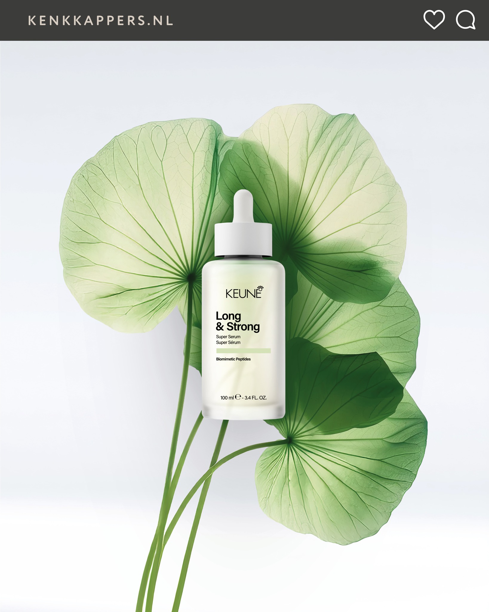 Keune heeft zijn haarverzorgingslijn compleet opnieuw vernieuwd: Next Generation Haircare! ✨
Met innovatieve, klinisch bewezen formules en de kracht van ingrediënten zoals biomimetische peptiden, rode klaver en Centella Asiatica tilt Keune haarverzorging naar een nieuw niveau. Elke routine is zorgvuldig ontwikkeld om écht resultaat te leveren – persoonlijk afgestemd op jouw haar- en hoofdhuidbehoefte.
Onze favorieten:
💚 Long & Strong – sterker, voller haar en minder haaruitval
🌟 Radiant Gloss – ultieme glans en zachtheid
💛 Vital Nutrition – intense voeding en herstel
Een frisse look, luxe texturen én direct resultaat. Dit is écht een nieuwe generatie haarverzorging!
👉 Benieuwd welke lijn het beste bij jou past? Vraag het onze stylisten tijdens je volgende bezoek.