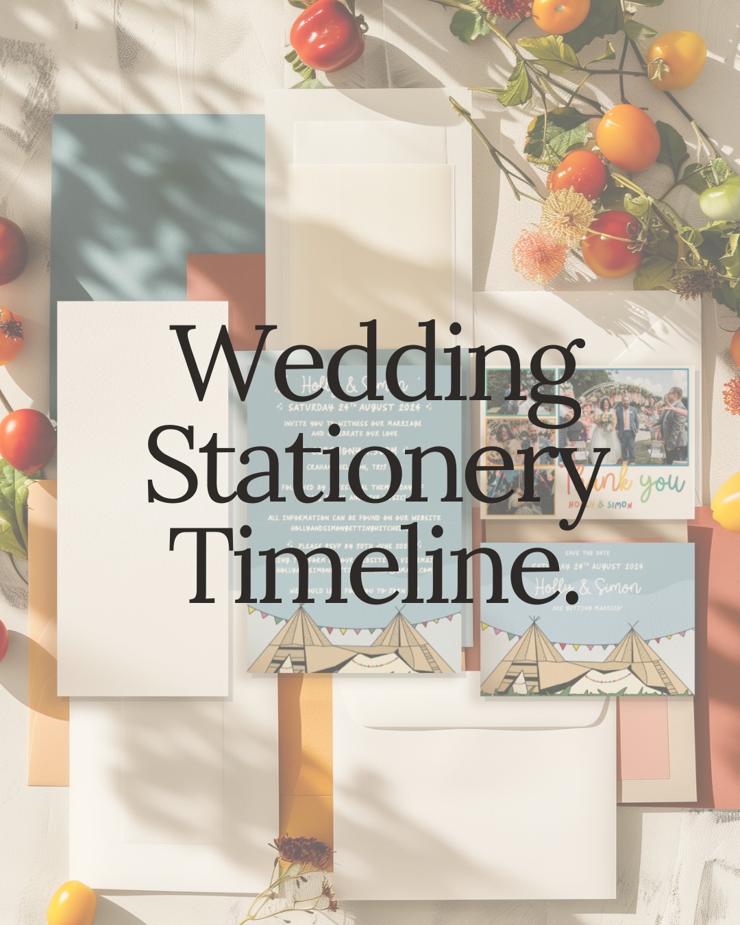 ⏳ Wondering when to order your wedding stationery? You’re not alone, it’s one of the biggest questions couples ask me! 💭
Here’s a quick timeline to keep you stress-free:
📅 Save the Dates → 12–18 months before
💌 Invitations → 4–6 months before
🪩 On-the-Day Stationery → 2–3 months before
💐 Thank You Cards → within 3 months after
Following this timeline keeps everything smooth and gives you (and your guests!) plenty of time to enjoy the process. ✨
💭 Which part are you most excited to design?
💌 If you’d love bespoke stationery that feels very you, let’s make it happen, just send me a message.
#WeddingStationery #WeddingPlanningTips #WeddingInvitations #WeddingTimeline #WeddingPlanning #BrideToBe #OurWeddingDay #ModernBride #PersonalisedStationery #BespokeDesign #StationeryAddict #MidlandsWedding #UKWeddings #RedditchBride #WeddingInspo