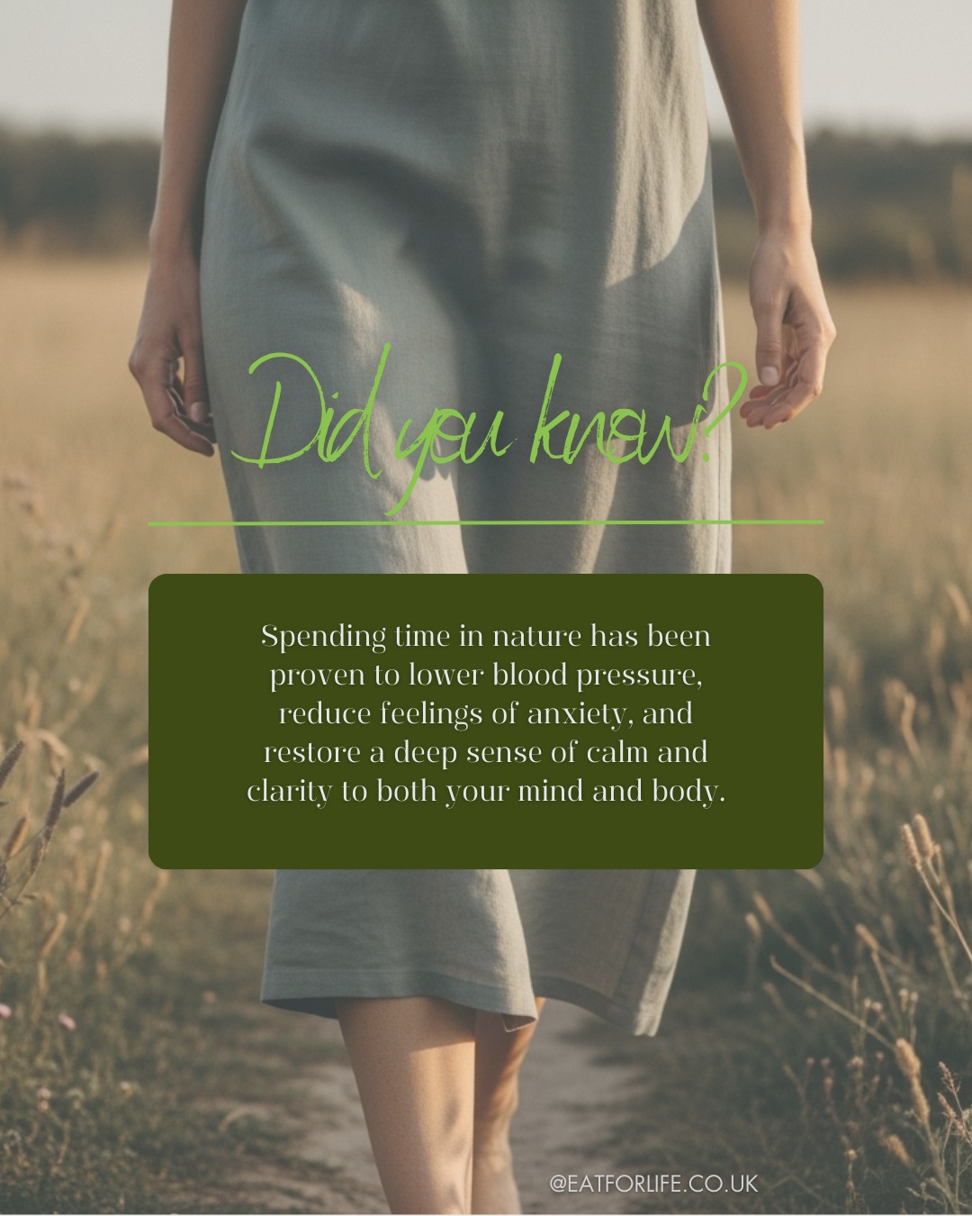 Happy Friday! 🌿
As we head into the weekend, remember that wellness isn’t just about eating the right foods—it’s also about nourishing your mind and body.
Spending time in nature can lower blood pressure, ease anxiety, and restore calm and clarity.
How are you planning to reconnect with nature this weekend? 🍃"
#WeekendWellness #NatureHeals #MindBodyBalance #StressRelief #SelfCareSaturday #NatureReset #HealthyLiving #CalmMind #OutdoorTime #FridayVibes