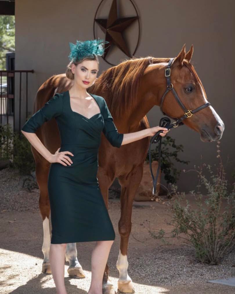 Did you know that some of our horses moonlight as models? Finn was used in fashion shoot and Clyde helped model jewelry! Let us help spice up your next photo shoot!