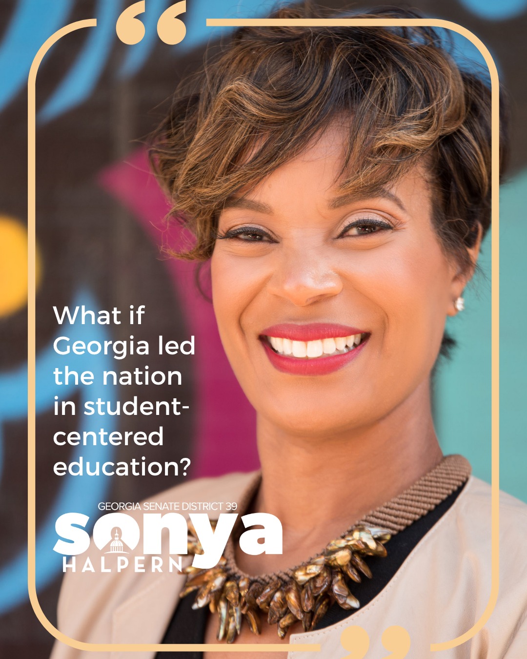 What if Georgia was known—not just for peaches and football—but for having the most student-centered education system in the country?
Imagine schools where every kid is seen, heard, and known. Where teachers aren’t buried under bureaucracy but lifted up as the life-changers they are.
That’s the vision I’m fighting for. Not just better test scores—but better lives, better futures, better schools that reflect the brilliance of our kids.
We can do this. And I believe Georgia is ready.
#GASchools #education #EducationMatters