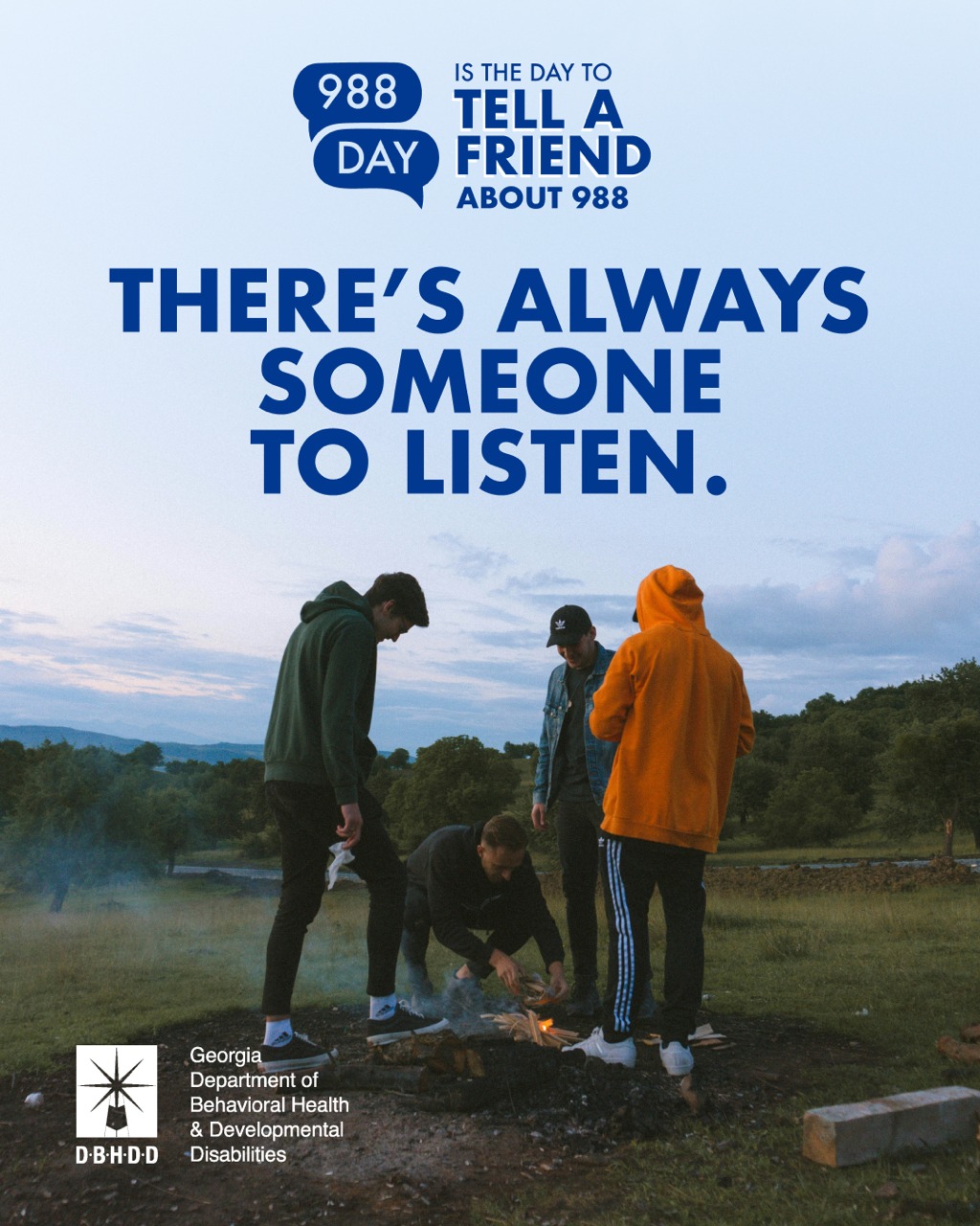 When someone you care about is in crisis, knowing where to turn can make all the difference. That’s why 988 matters.
988 is a 24/7 suicide and crisis lifeline that is free, confidential, and answered right here in Georgia by trained professionals.
On this 988 Day, I’m asking you to share this number with someone in your circle. A text, a call, even a quick conversation could be the lifeline they need.
#988Day #EndTheStigma #GeorgiaStrong
