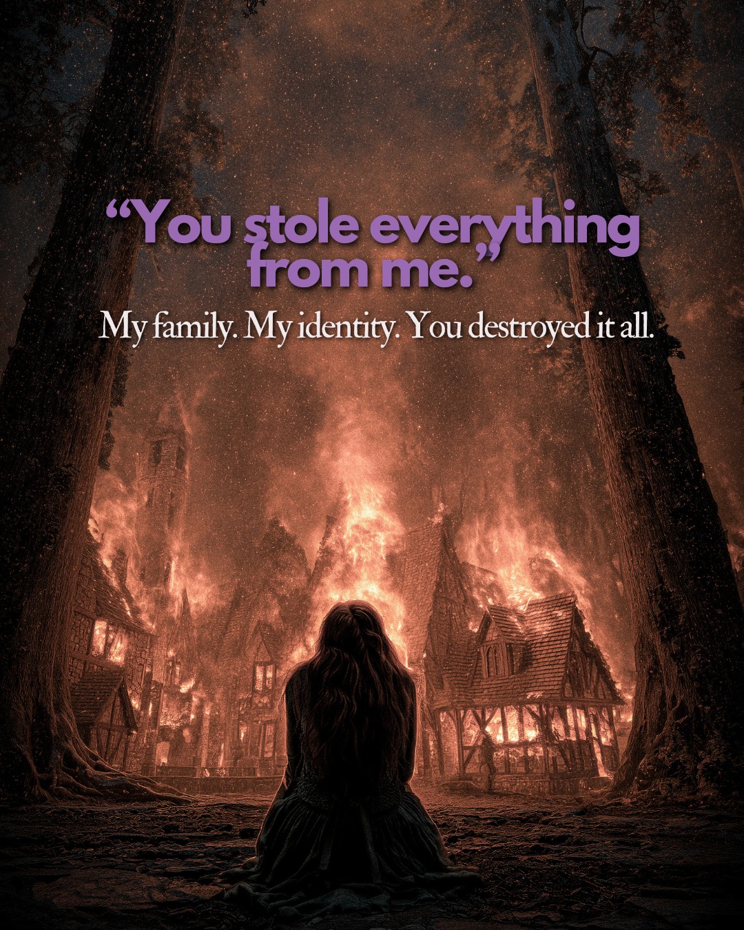 Two childhood friends. Two opposing paths. One kingdom determined to crush them both.
Emmalee's family is slaughtered by the king's men, awakening a power she can't control. Evangeline, her best friend, is forced out of hiding, her own light magic exposed. Now they must rely on each other to survive. But as Emmalee's grief turns to fury, the lines between justice and vengeance begin to blur.
Fans of Shadow and Bone, Ash Princess, and Blood Heir will be swept away by this epic fantasy!
Pre-order now and choose who you'll become when everything is on the line.
🔗: https://www.amazon.com/Forged-Flames-Fury-Between-Shadows-ebook/dp/B0FMPB56VB/ref=sr_1_1