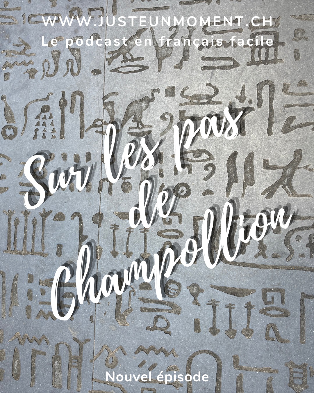 Un mystère, une pierre, et un génie français… Partons à Figeac sur les traces de Champollion et de l’écriture qui a traversé les siècles.
#profdefrançais #learnfrencheasily #learningfrench #apprendrelefrançais #fle #languefrançaise #frenchlanguage #französisch #Französischlernen #podcast #figeac #hiéroglyphes #champollion