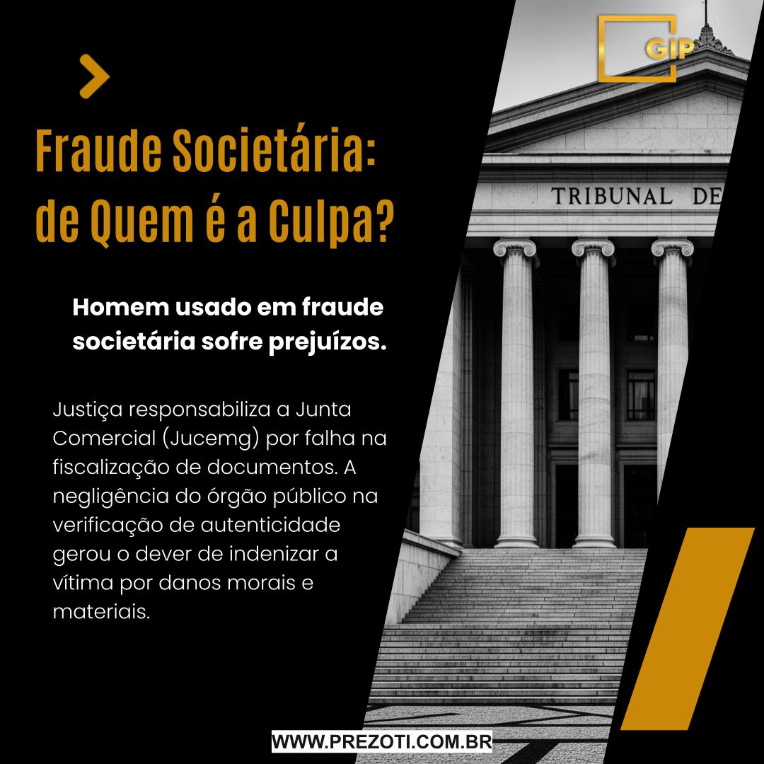 Você já consultou seu CPF para saber se não há uma empresa aberta em seu nome sem a sua permissão? Um caso recente acende um alerta sobre a responsabilidade dos órgãos públicos.
Um cidadão descobriu que seu nome foi usado fraudulentamente para incluí-lo como sócio em uma empresa. A fraude lhe causou uma série de problemas, incluindo a suspensão de seu seguro-desemprego. Ele processou a Junta Comercial do Estado de Minas Gerais (Jucemg) pela falha.
A Decisão da Justiça:
O Tribunal de Justiça de Minas Gerais (TJ/MG) decidiu a favor da vítima. O entendimento foi que a Jucemg agiu com negligência ao não verificar corretamente a autenticidade dos documentos apresentados para a abertura da empresa.
Responsabilidade do Estado:
Essa decisão é um marco importante. Ela reforça que órgãos públicos têm o dever de zelar pela segurança dos seus procedimentos. Quando essa obrigação falha e um cidadão é prejudicado, o Estado tem a responsabilidade de indenizá-lo tanto pelos danos materiais (prejuízos financeiros) quanto pelos danos morais (todo o transtorno e abalo psicológico).
Ser vítima de fraude é uma experiência devastadora. Se você passou por uma situação semelhante, saiba que existem medidas legais para buscar reparação. A Gonçalves Ignácio & Prezoti Advocacia e Assessoria Jurídica tem experiência em ações de responsabilidade civil e Direito Administrativo.
Acesse nosso site: www.prezoti.com.br
#DireitoAdministrativo #ResponsabilidadeCivil #Fraude #Jucesp #CPF #ProtecaoDeDados #Advocacia #TJSP #GIPAdvocacia