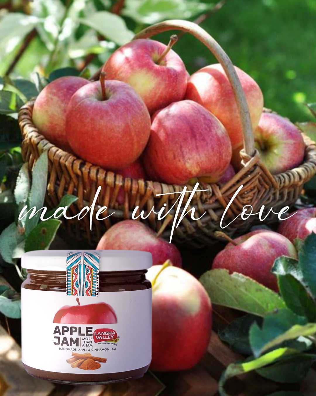 Handmade Apple Jam – Red & Golden Apples with Cinnamon
Indulge in the comforting taste of our handmade slow cooked apple jam, crafted with a perfect blend of red and golden apples and a touch of warm cinnamon.
Made in small batches using only the freshest ingredients, this jam is 100% preservative-free and contains no artificial colors or flavors.
Each spoonful captures the crisp sweetness of ripe apples and the gentle spice of cinnamon, creating a rich, aromatic spread that’s ideal for toast,
pastries/cakes. Simple, natural, and delicious – just the way nature intended.
#apples #apple #handmadejam #uttrakhand #food #preservativefree